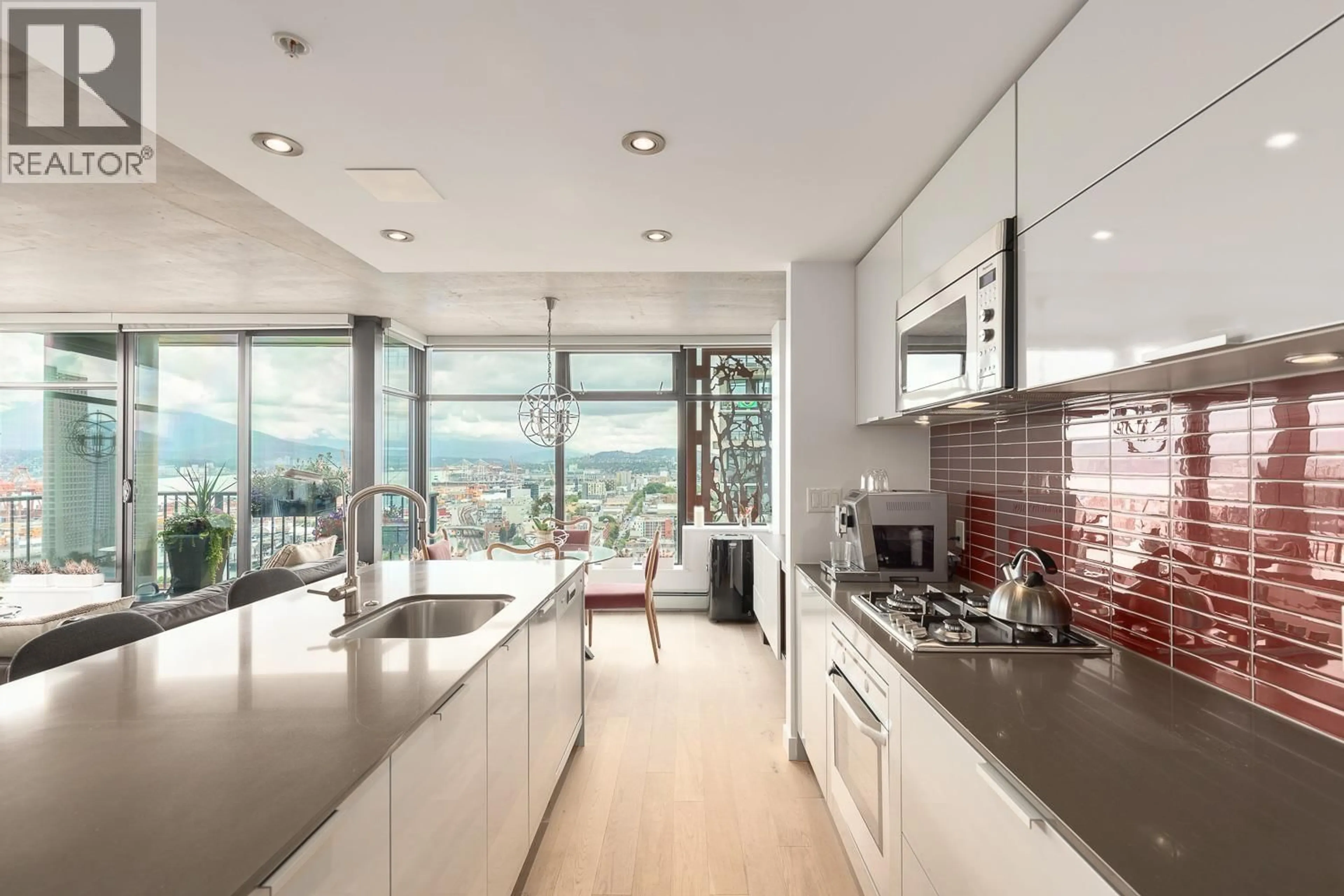 Contemporary kitchen, unknown for 2903 - 128 CORDOVA STREET, Vancouver British Columbia V6B0E5