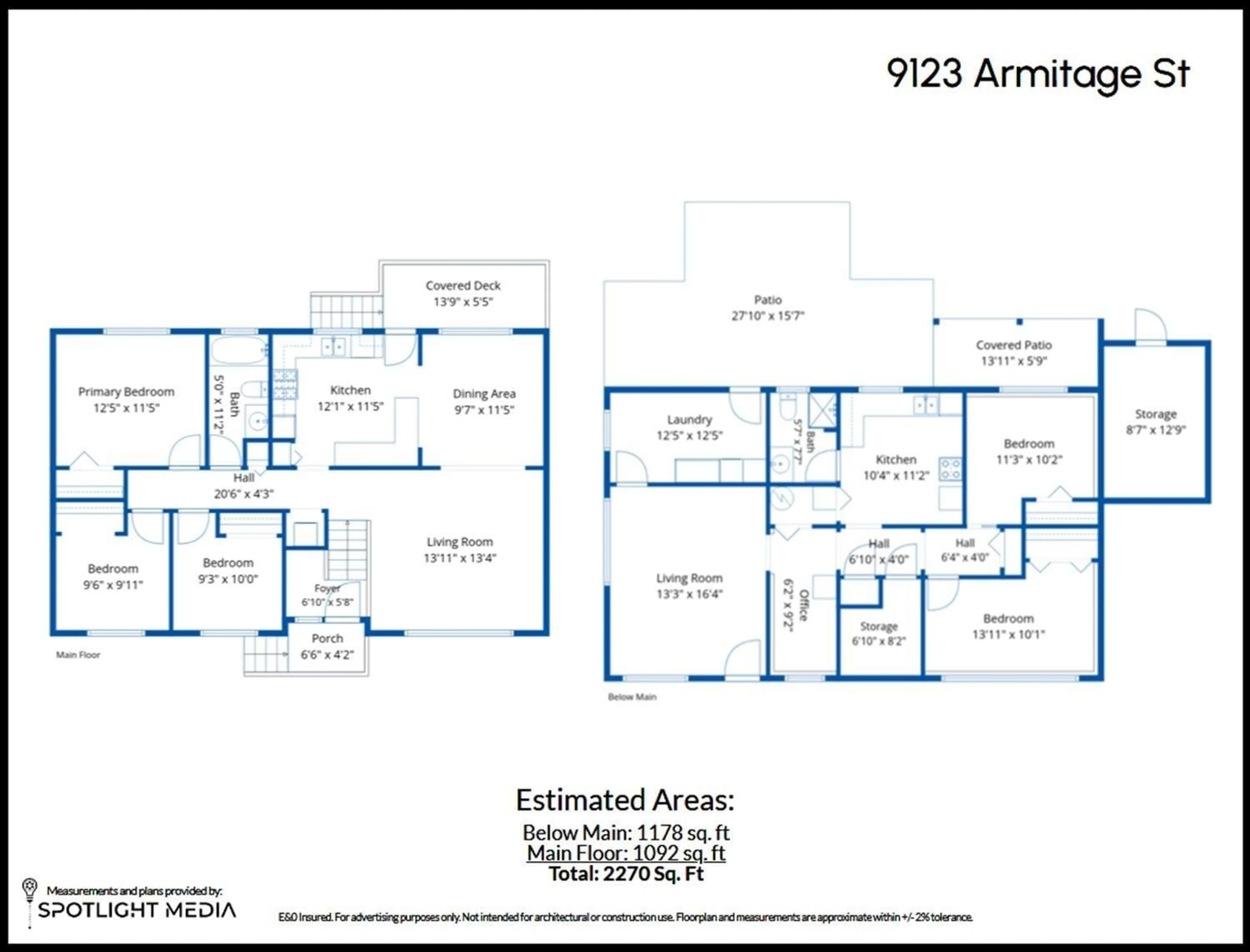 Floor plan for 9123 ARMITAGE STREET, Chilliwack British Columbia V2P6R6