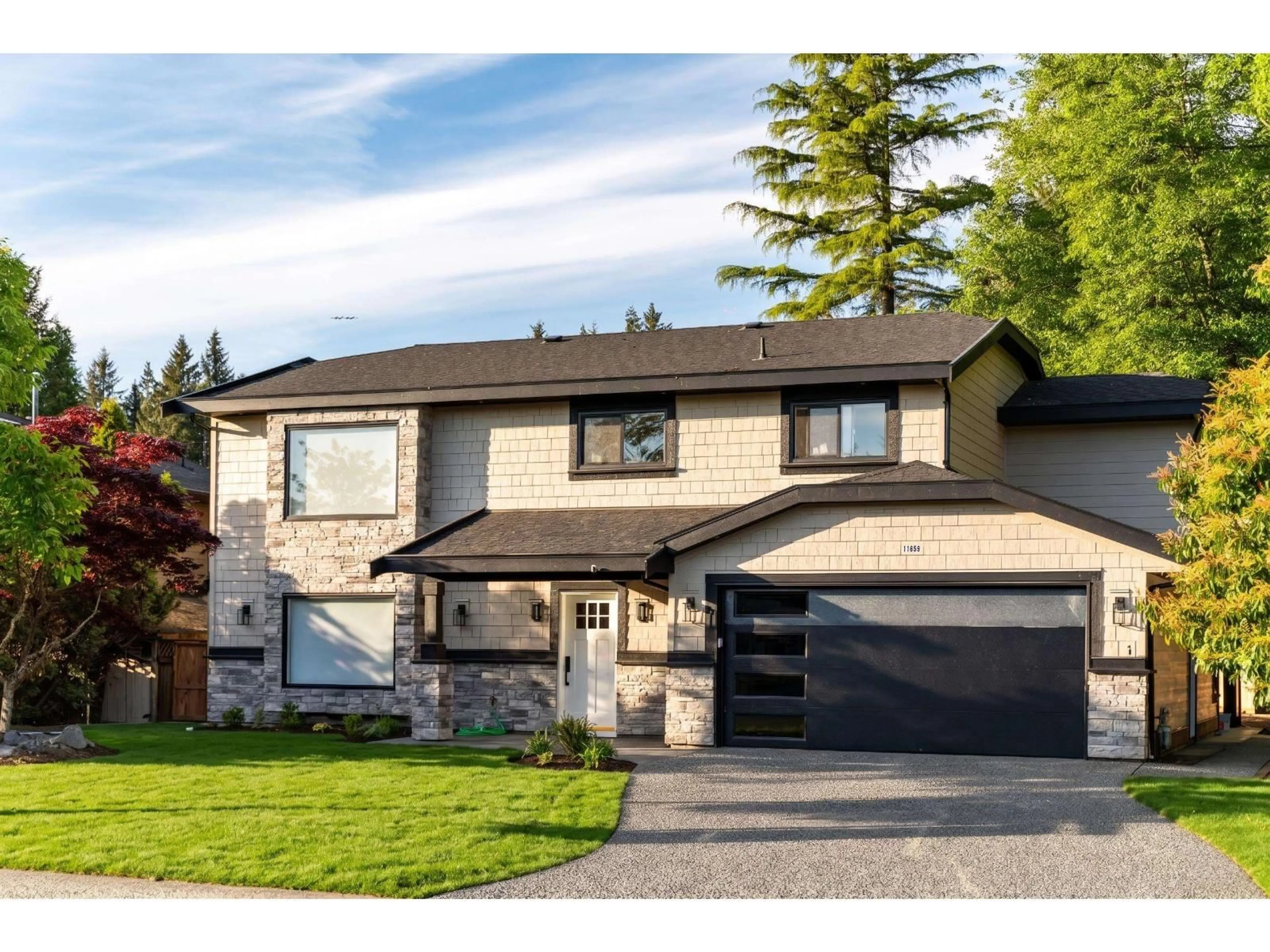 Home with vinyl exterior material, street for 11659 LYON ROAD, Delta British Columbia V4E2S8