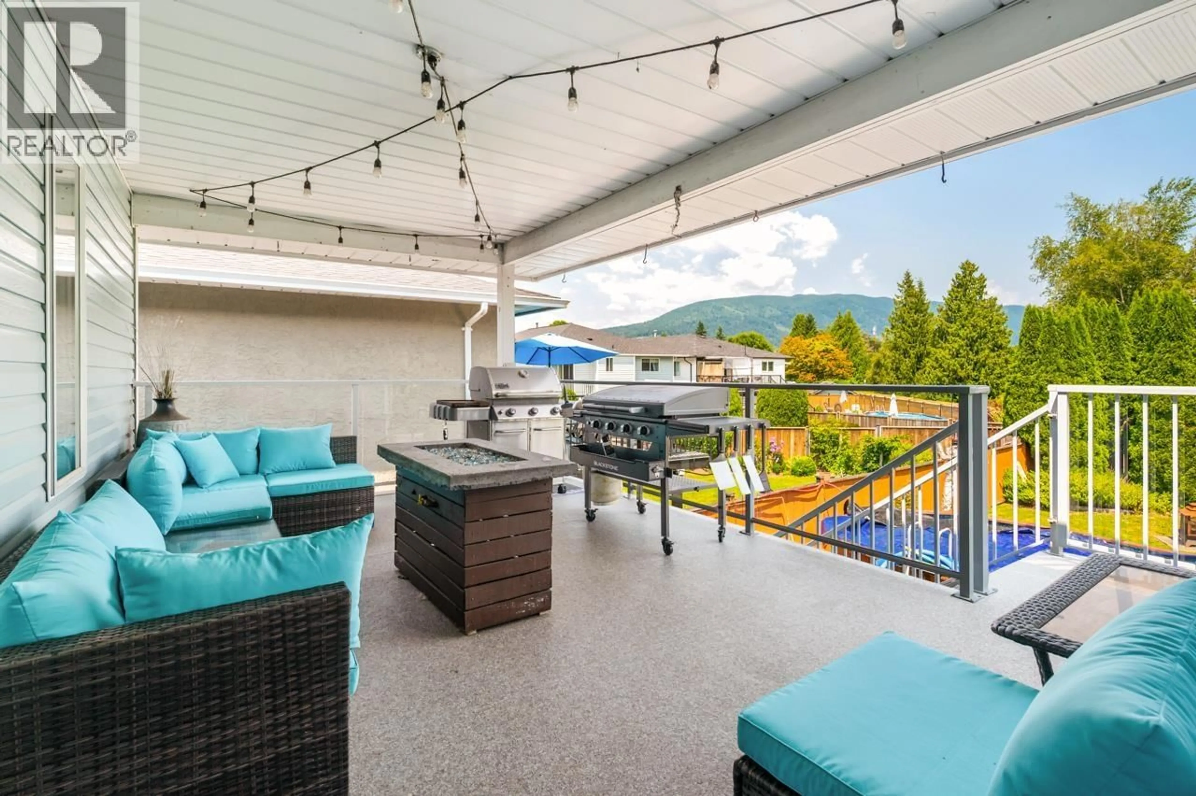 Patio, mountain view for 619 SWANSON PLACE, Port Coquitlam British Columbia V3B7M2