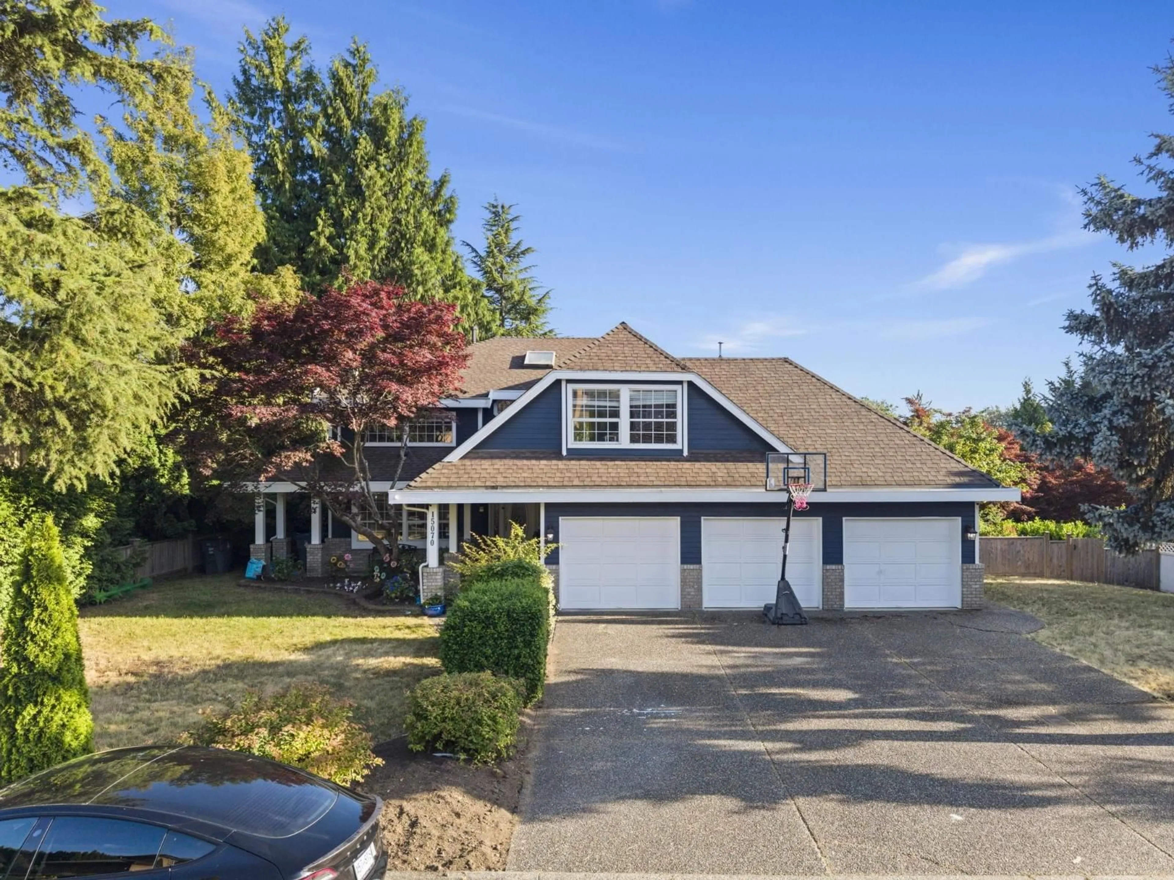 Home with vinyl exterior material, street for 15070 81 AVENUE, Surrey British Columbia V3S7B8