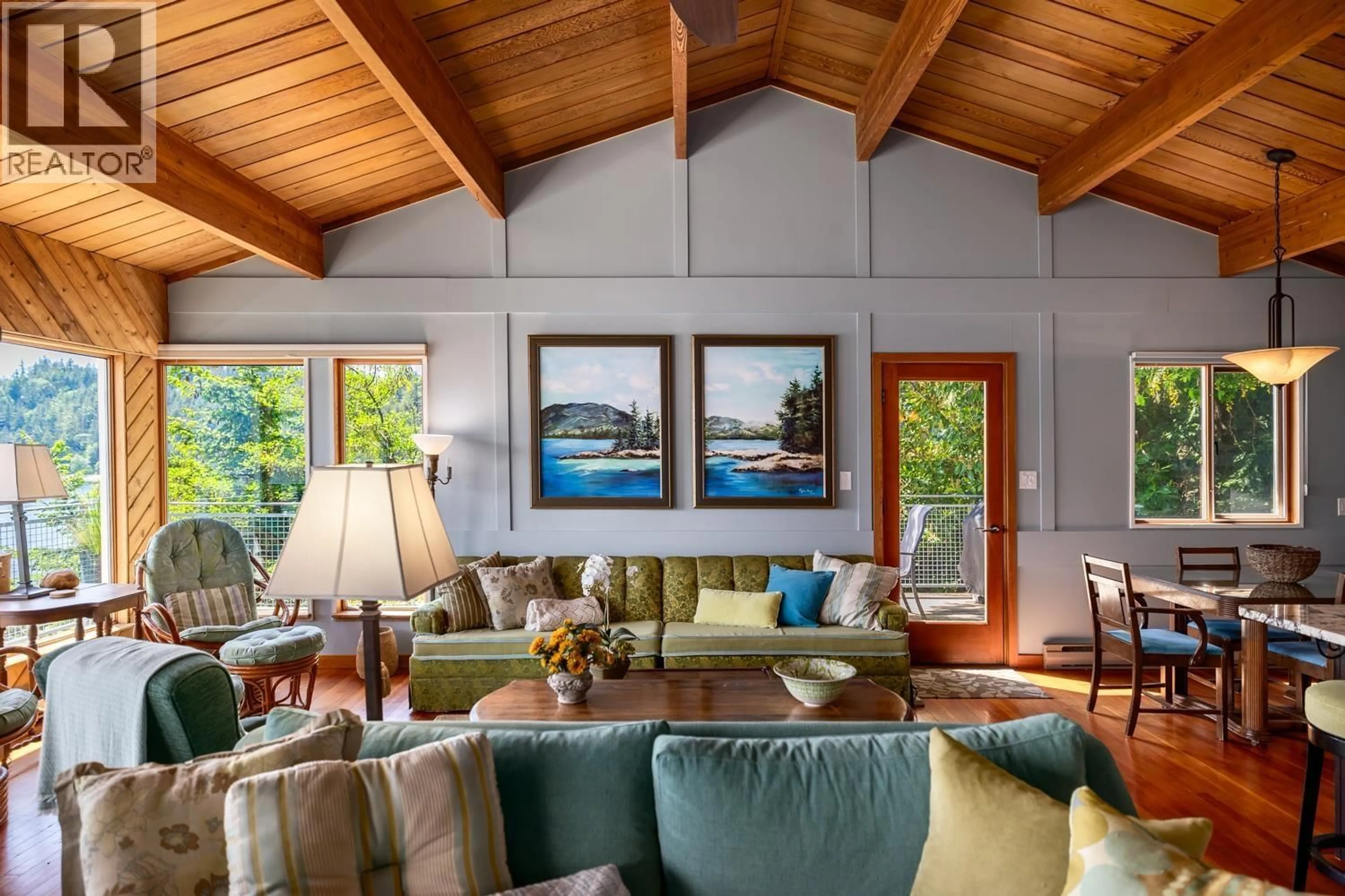 Living room with furniture, unknown for 1475 WEBB ROAD, Bowen Island British Columbia V0N1G1