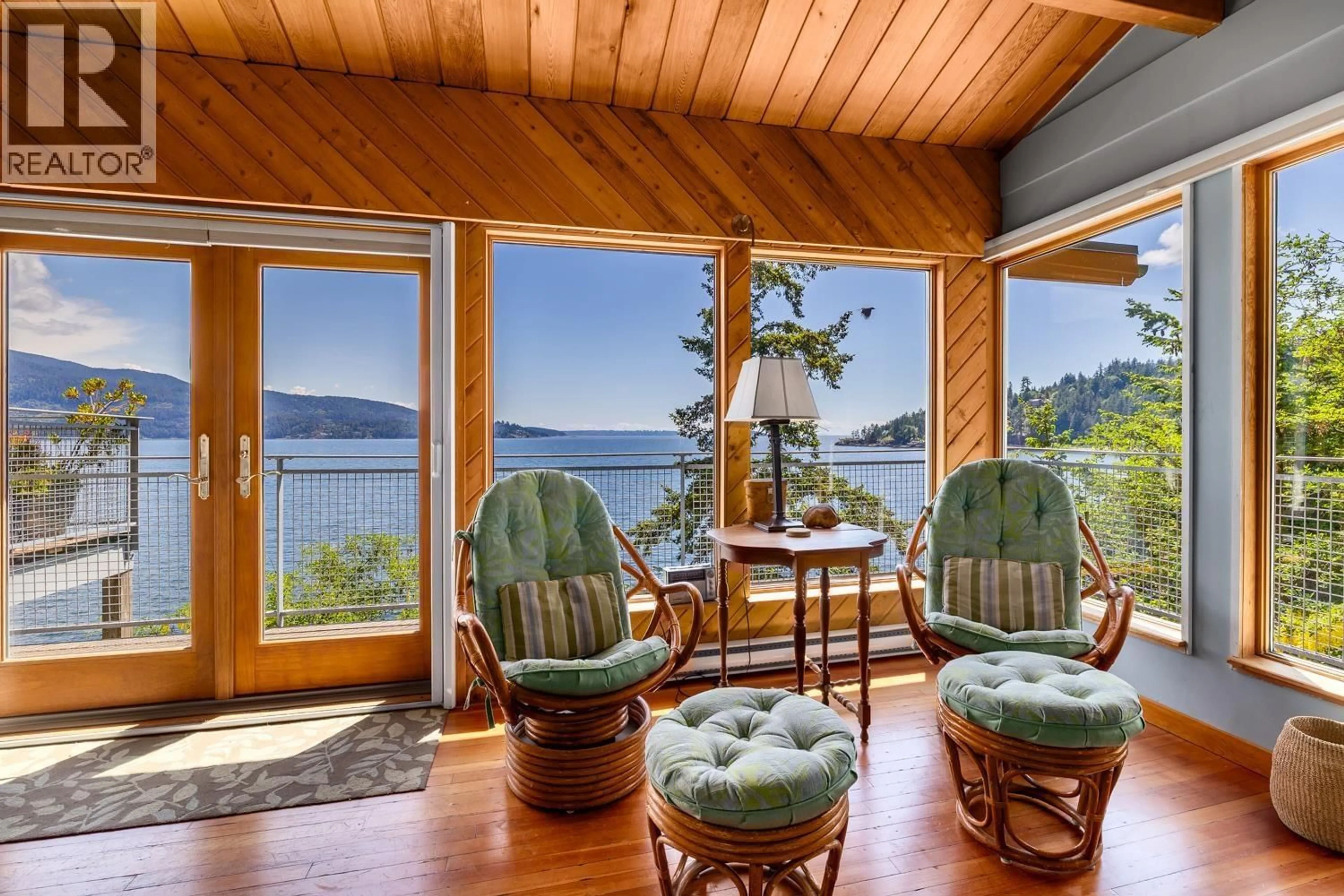 Patio, water/lake/river/ocean view for 1475 WEBB ROAD, Bowen Island British Columbia V0N1G1