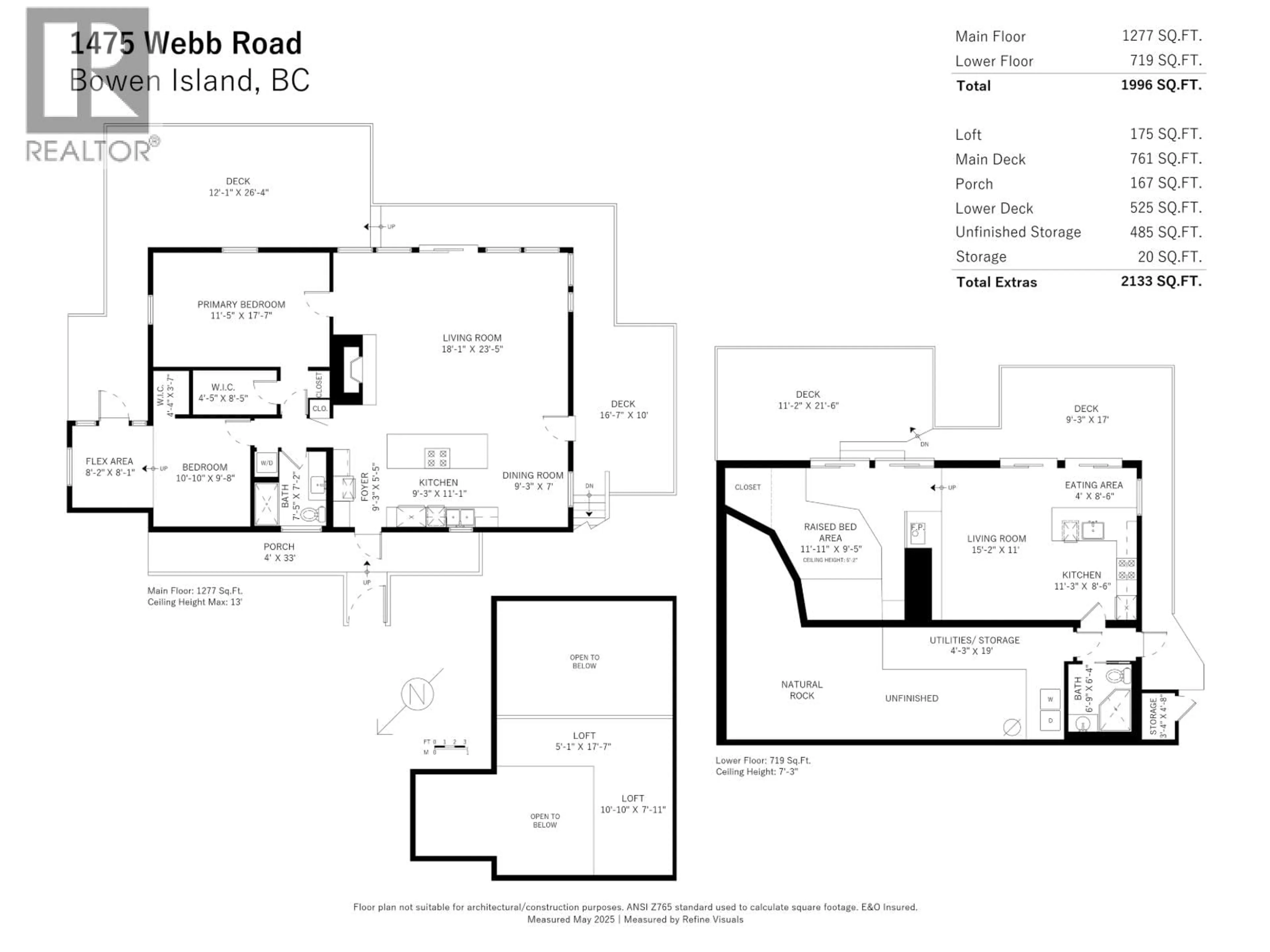 Floor plan for 1475 WEBB ROAD, Bowen Island British Columbia V0N1G1