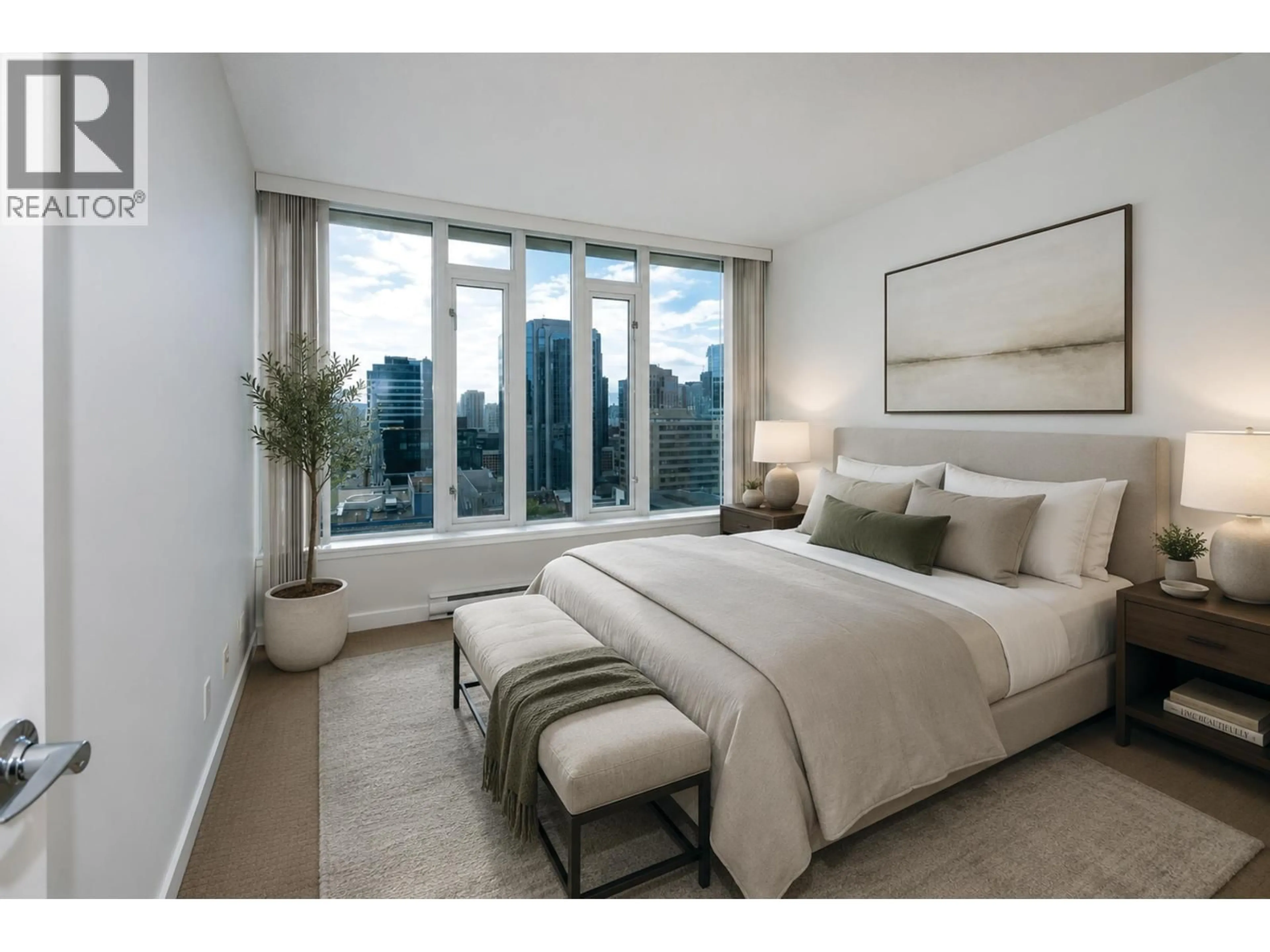 Bedroom with bed, unknown for 1710 - 610 GRANVILLE STREET, Vancouver British Columbia V6C3T3