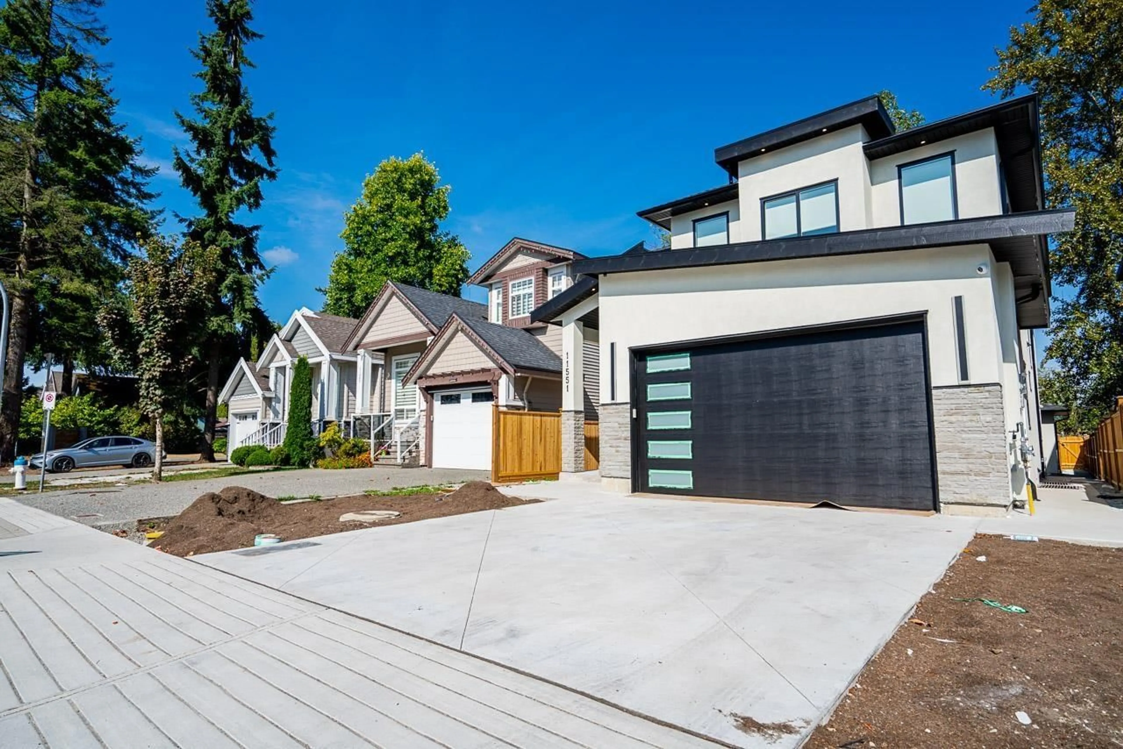 Home with vinyl exterior material, street for 11551 80 AVENUE, Delta British Columbia V4C1X5