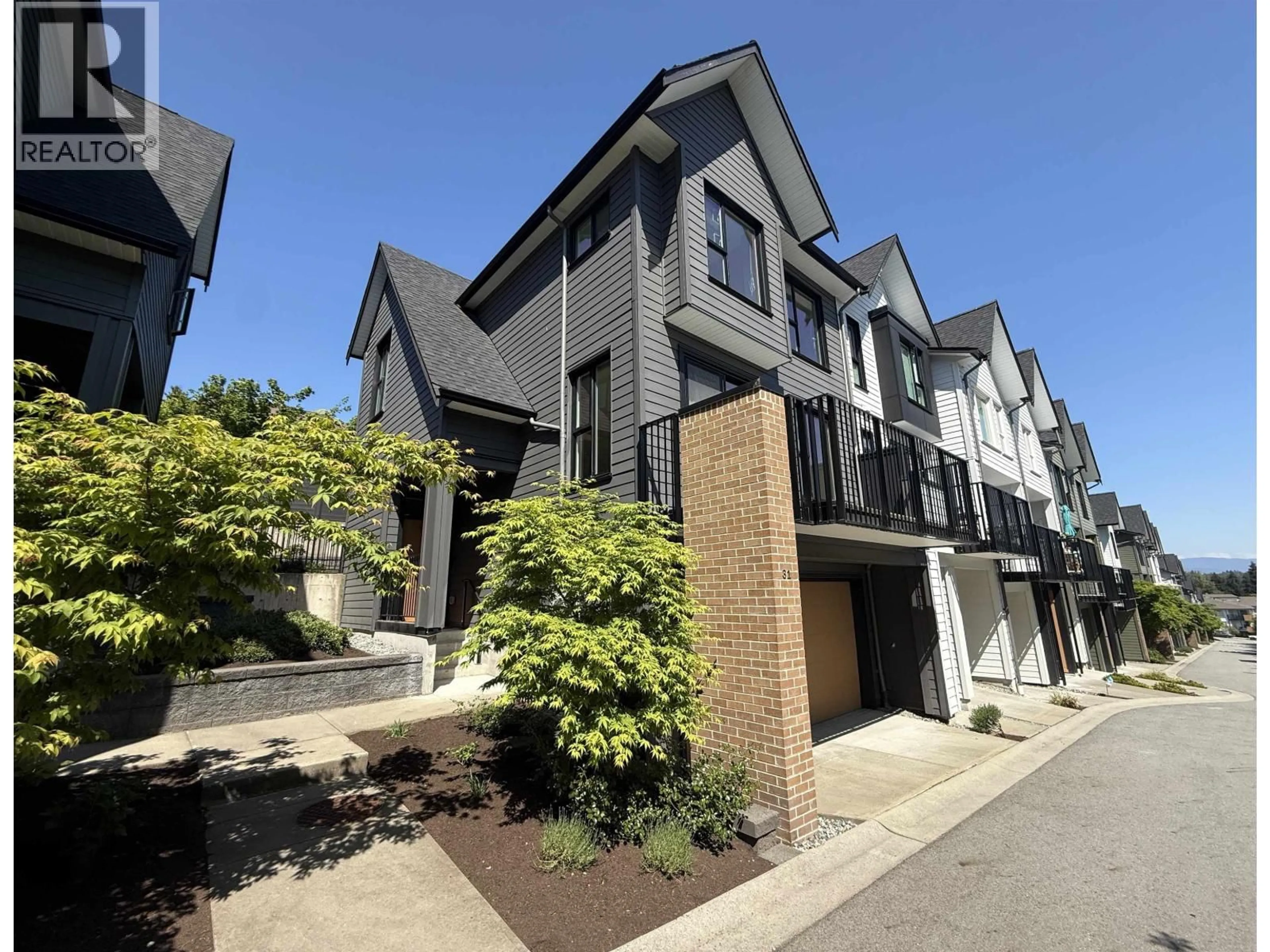 A pic from outside/outdoor area/front of a property/back of a property/a pic from drone, street for 31 - 1228 HUDSON STREET, Coquitlam British Columbia V3B0R3