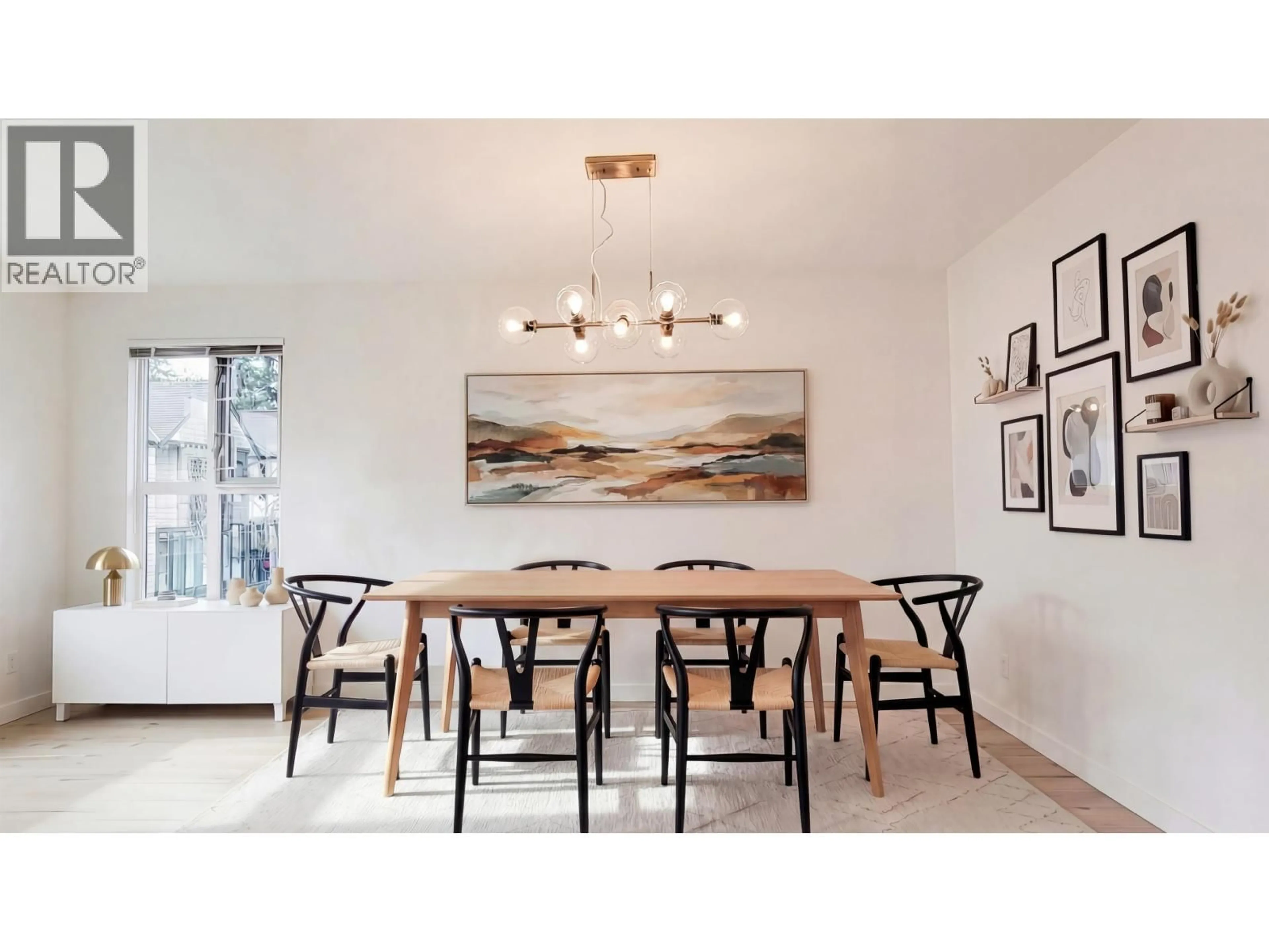 Dining room, wood/laminate floor for 31 - 1228 HUDSON STREET, Coquitlam British Columbia V3B0R3