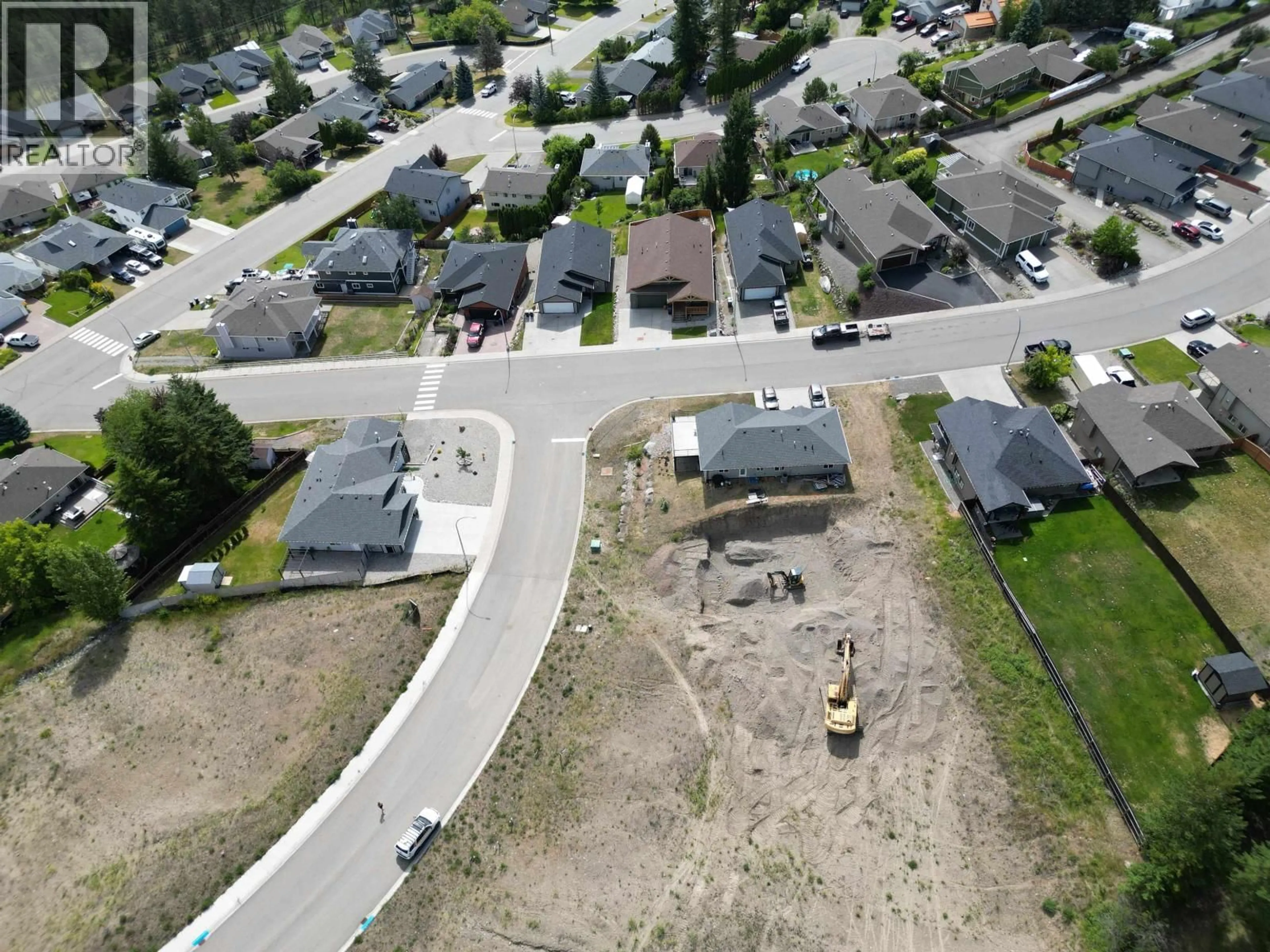 A pic from outside/outdoor area/front of a property/back of a property/a pic from drone, street for 149 STEVENSON PLACE, Williams Lake British Columbia V2G5K3