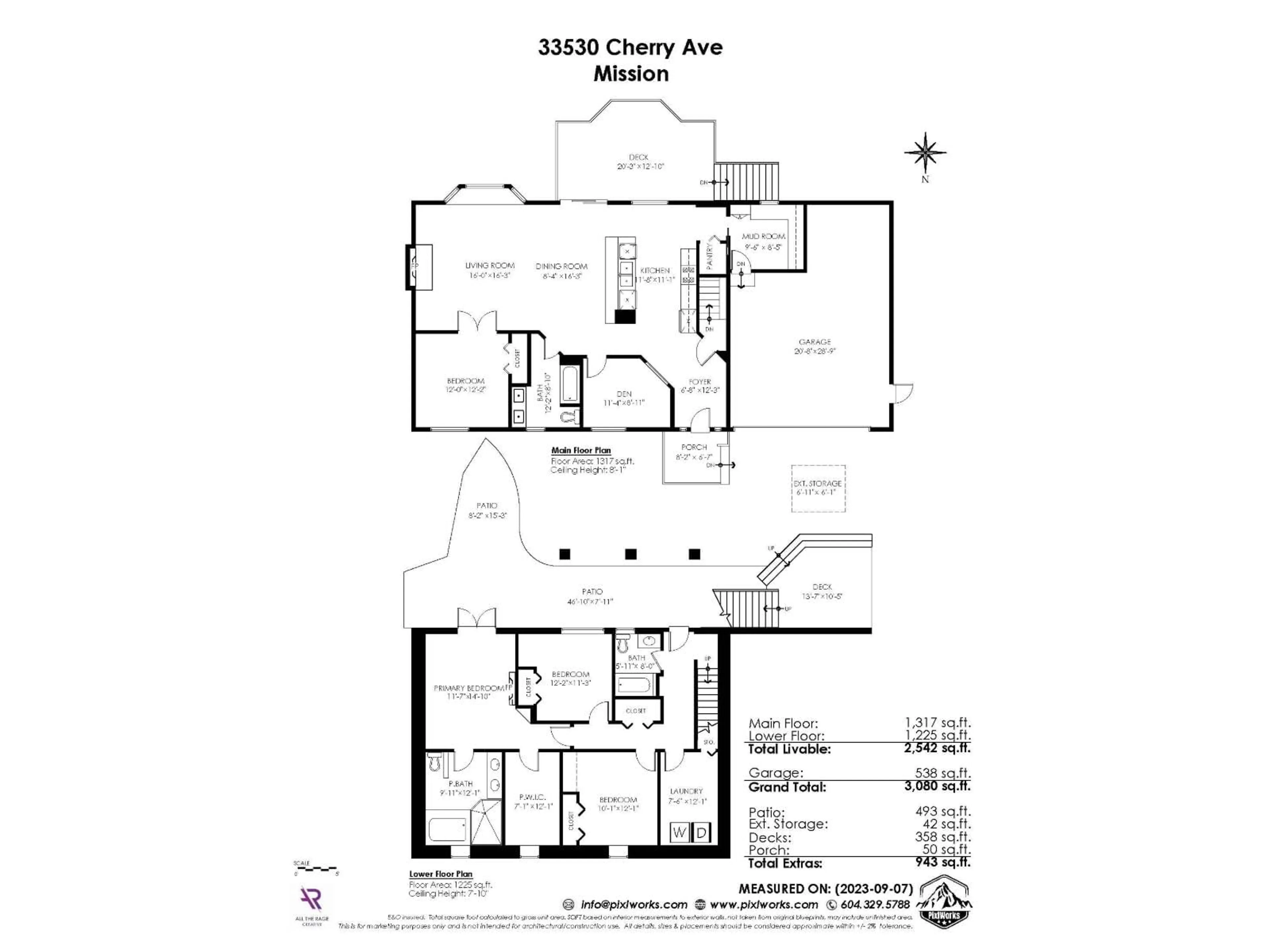Floor plan for 33530 CHERRY AVENUE, Mission British Columbia V2V2V4