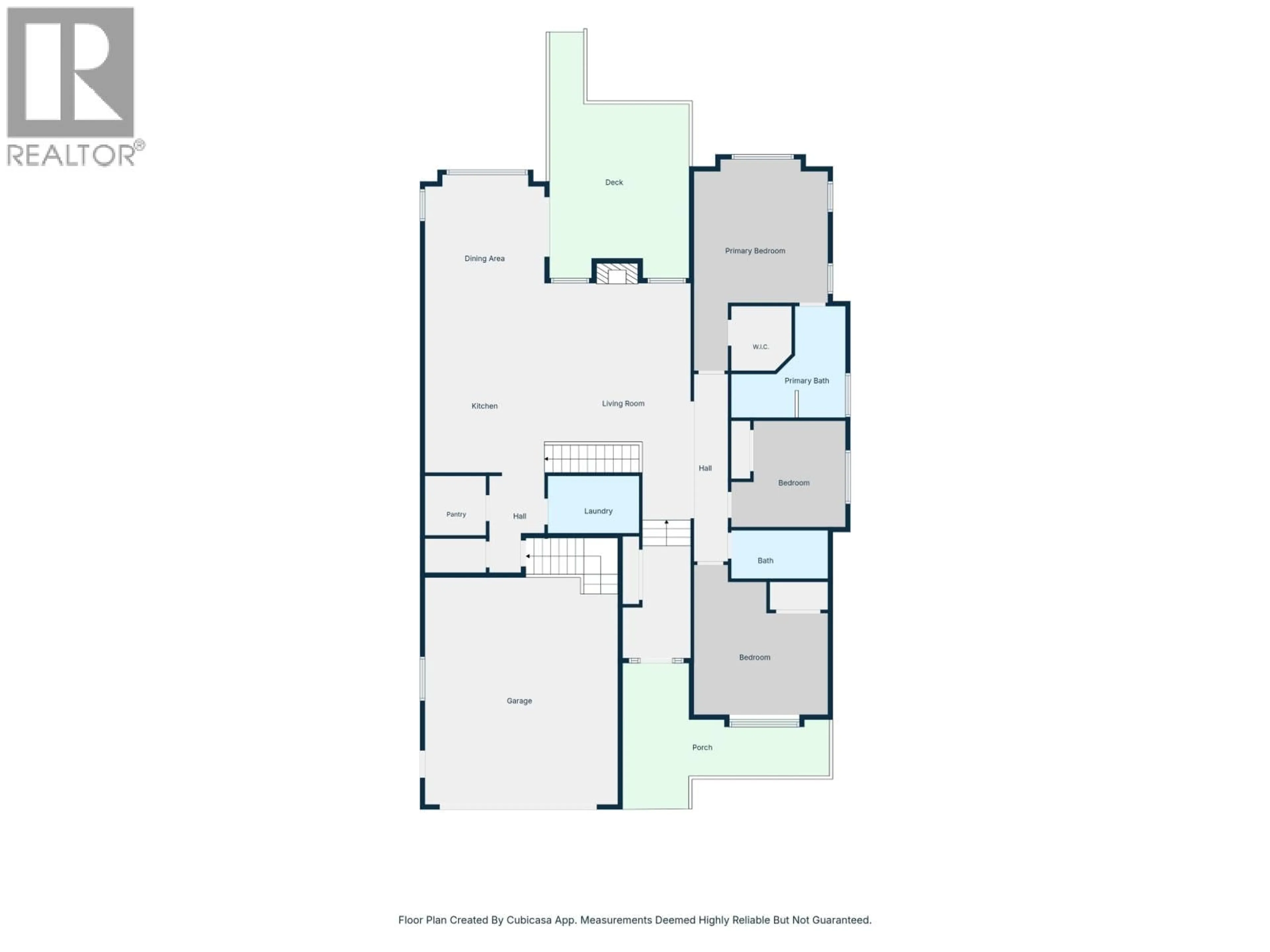 Floor plan for 7118 FOXRIDGE COURT, Prince George British Columbia V2N0H2