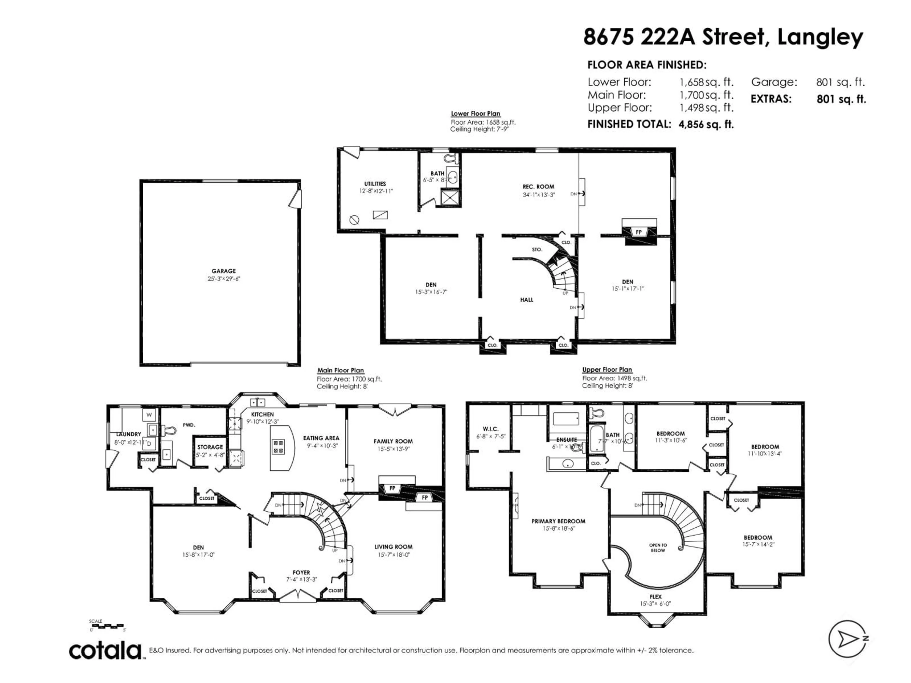 Floor plan for 8675 222A STREET, Langley British Columbia V1M3S8