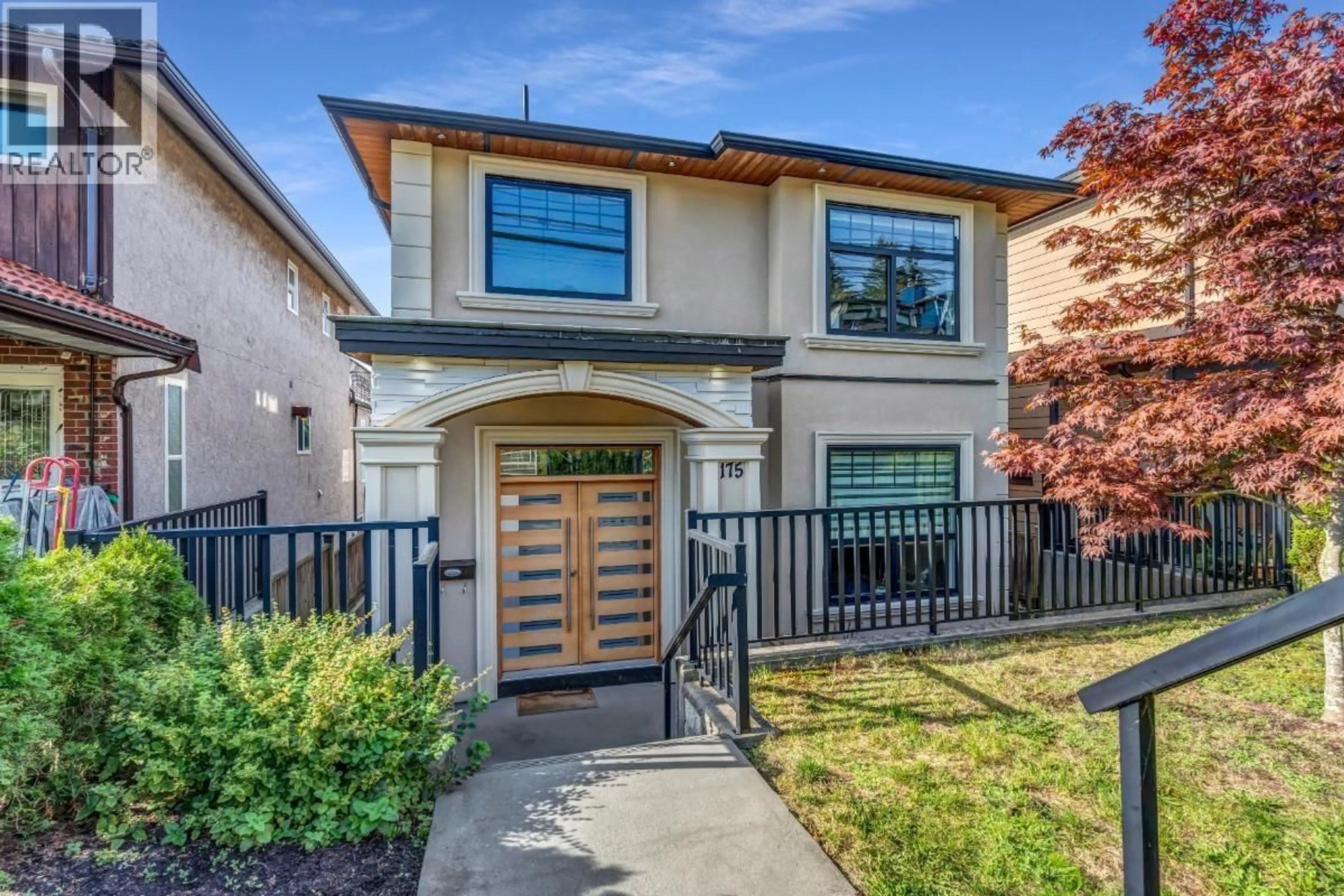 Home with brick exterior material, street for 175 DELTA AVENUE, Burnaby British Columbia V5B3C6