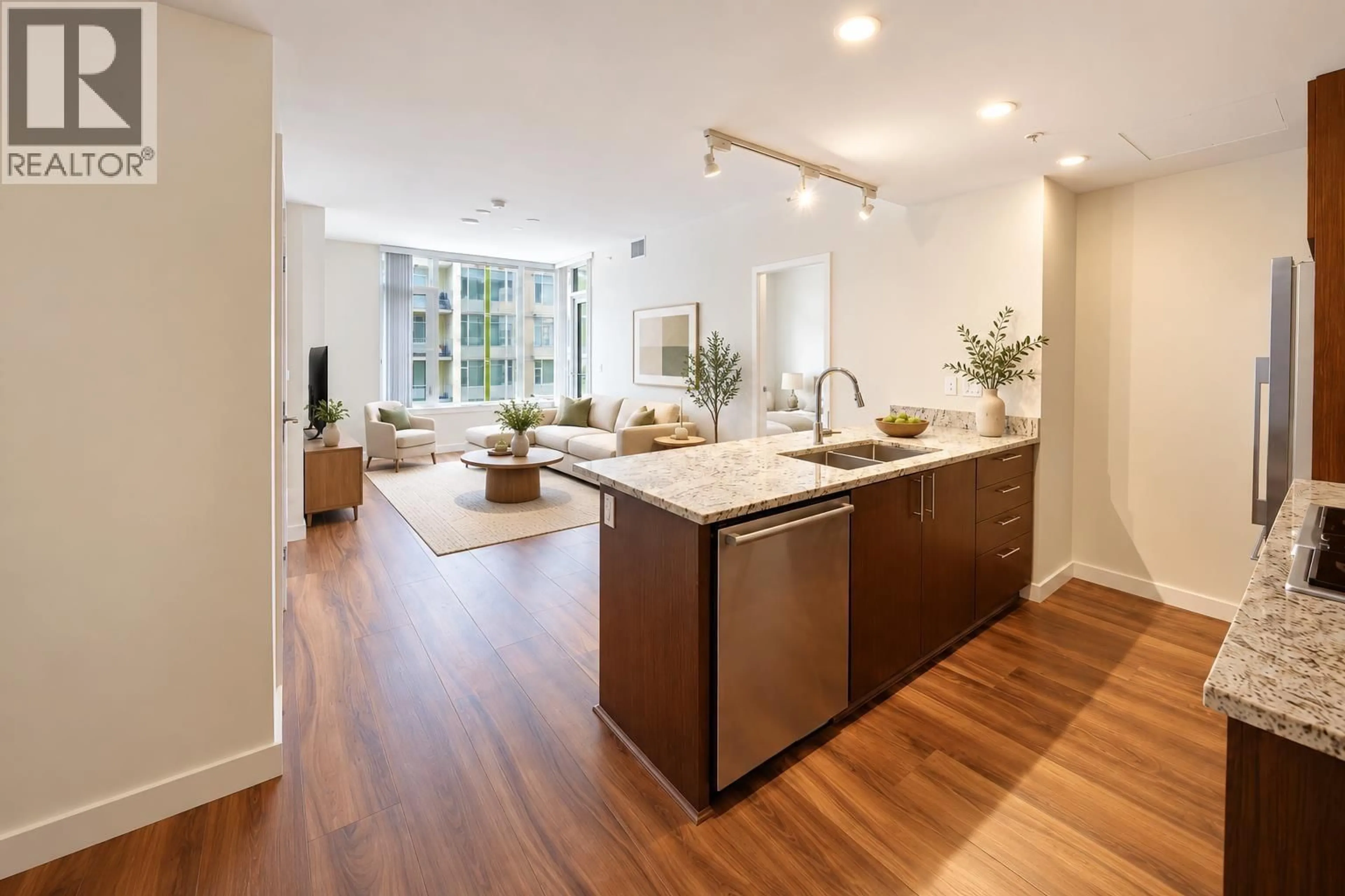 Open concept kitchen, unknown for 812 - 8688 HAZELBRIDGE WAY, Richmond British Columbia V6X0R6