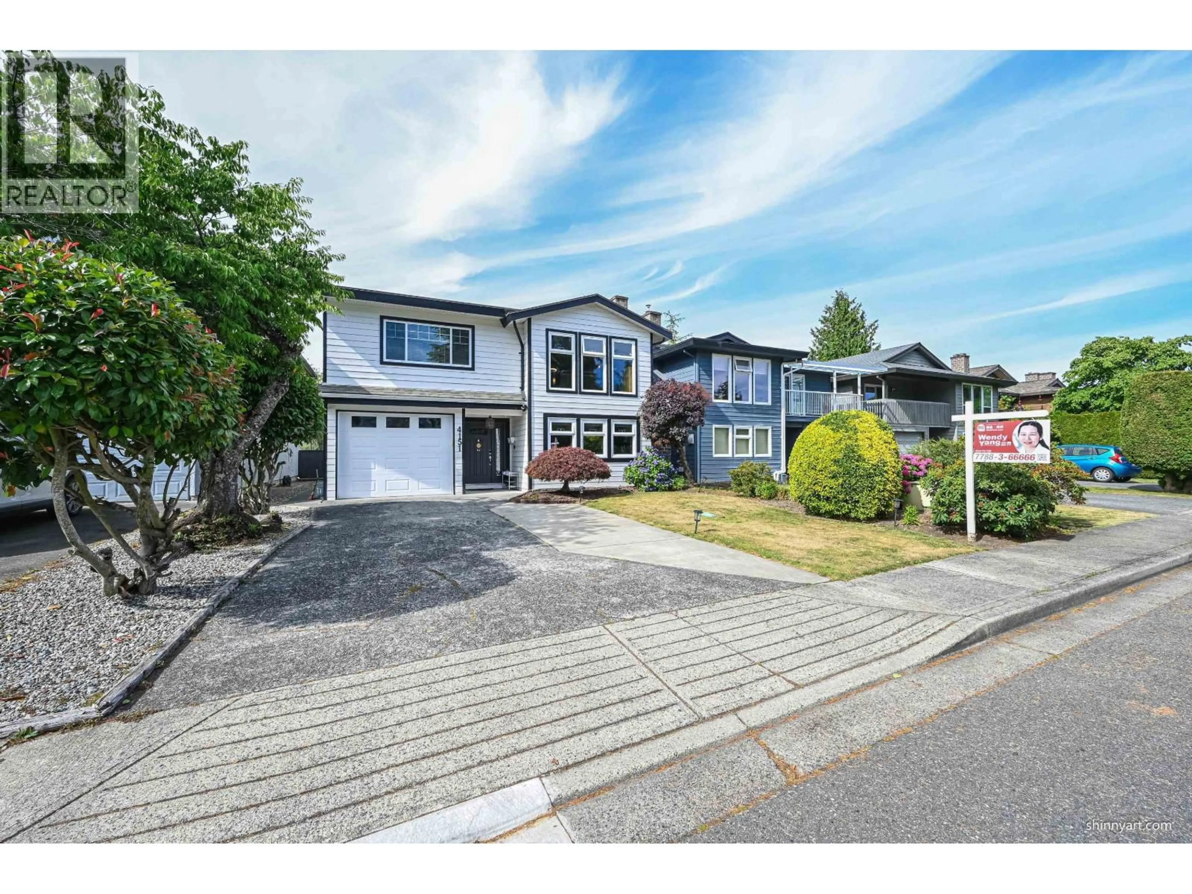 Home with vinyl exterior material, street for 4151 CAMPOBELLO PLACE, Richmond British Columbia V7E5G5