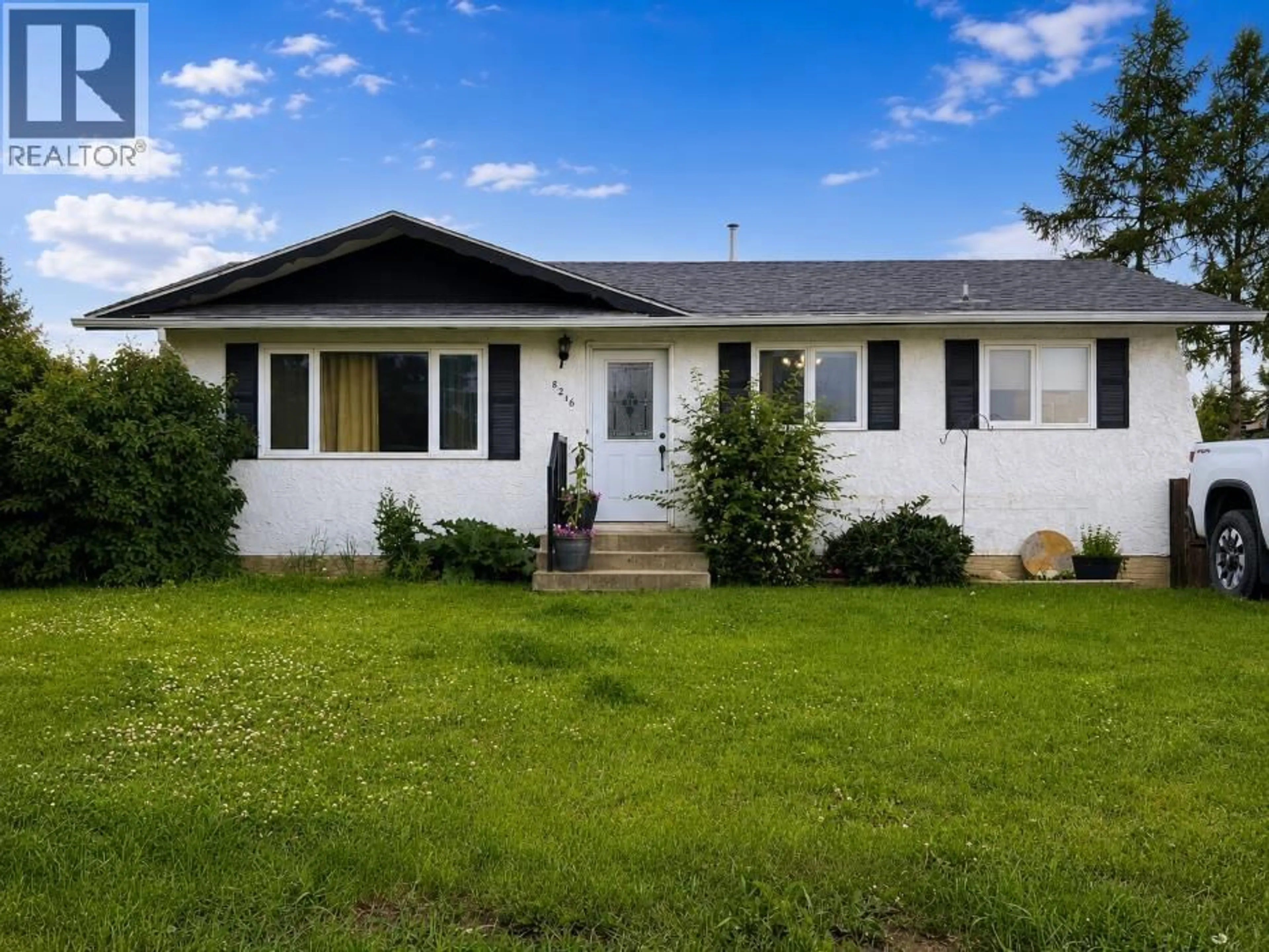 Home with vinyl exterior material, street for 8216 96 AVENUE, Fort St. John British Columbia V1J1J8