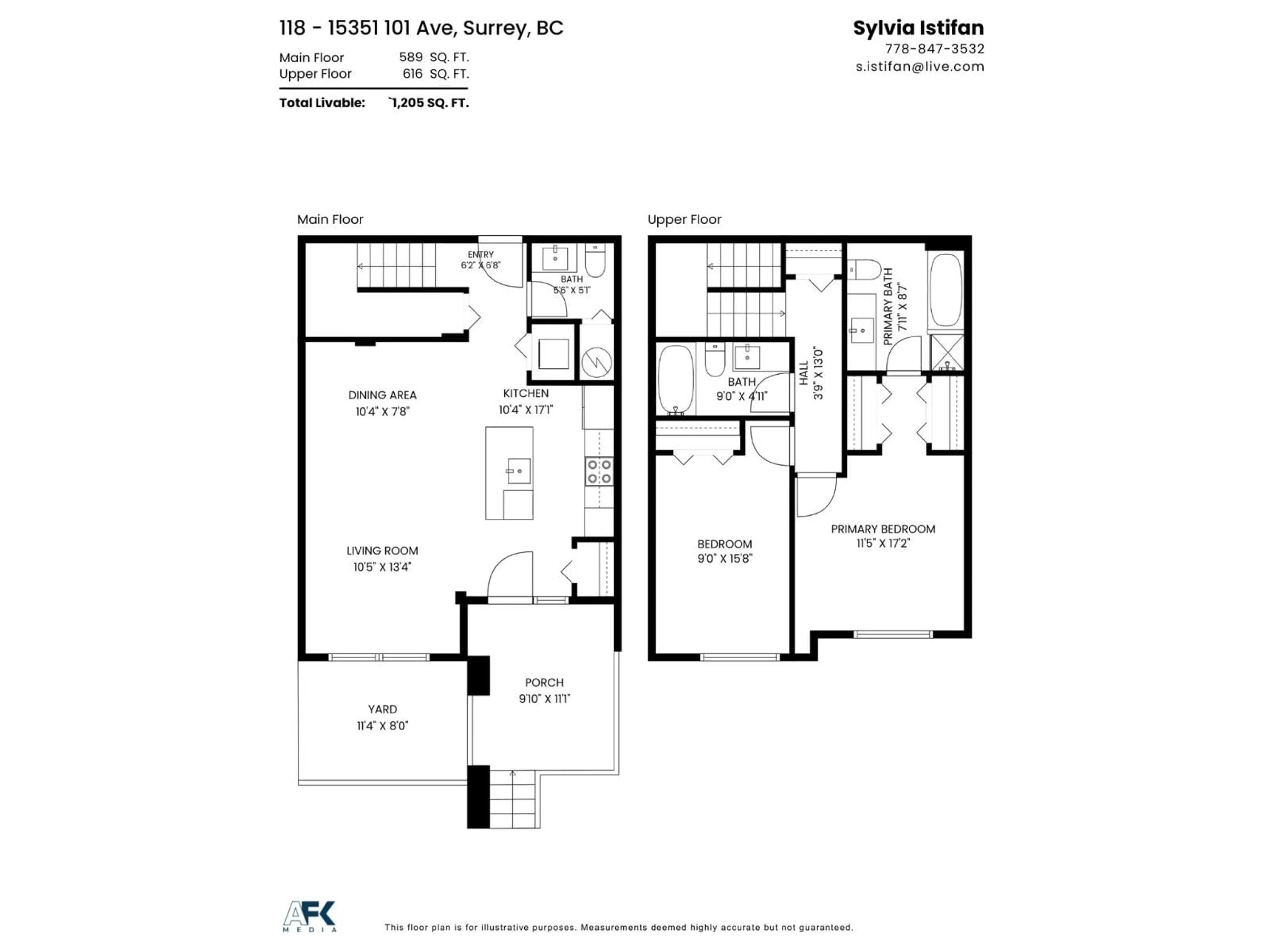 Floor plan for 118 - 15351 101 AVENUE, Surrey British Columbia V3R0G2