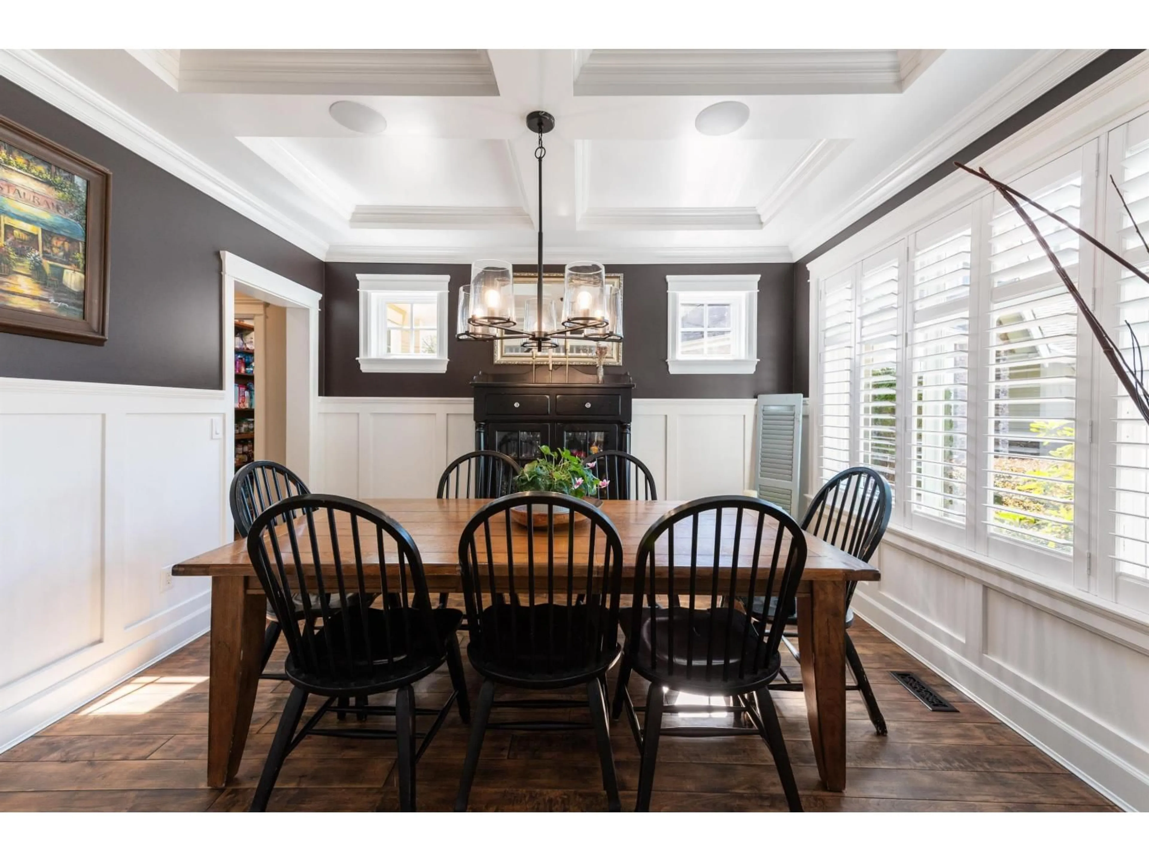 Dining room, wood/laminate floor for 5848 163B STREET, Surrey British Columbia V3S4Y5