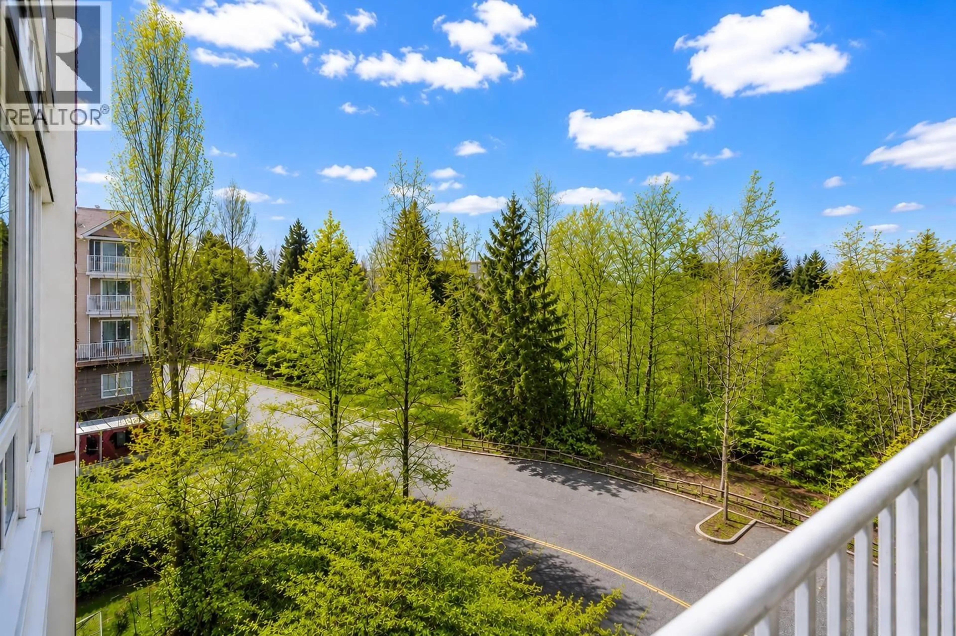 Patio, forest/trees view for 308 - 12283 224 STREET, Maple Ridge British Columbia V2X8Z3