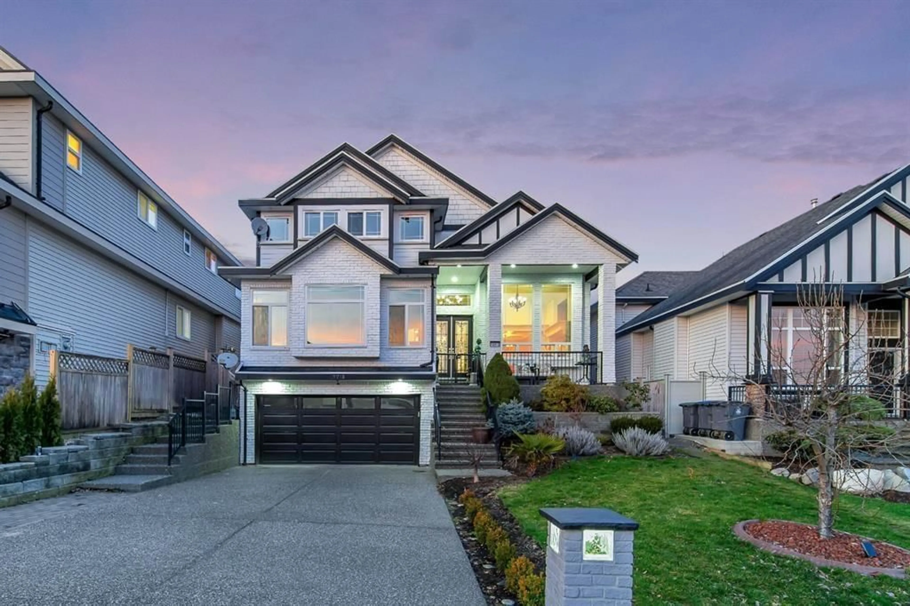 Home with vinyl exterior material, street for 18913 54A AVENUE, Surrey British Columbia V3S6R4