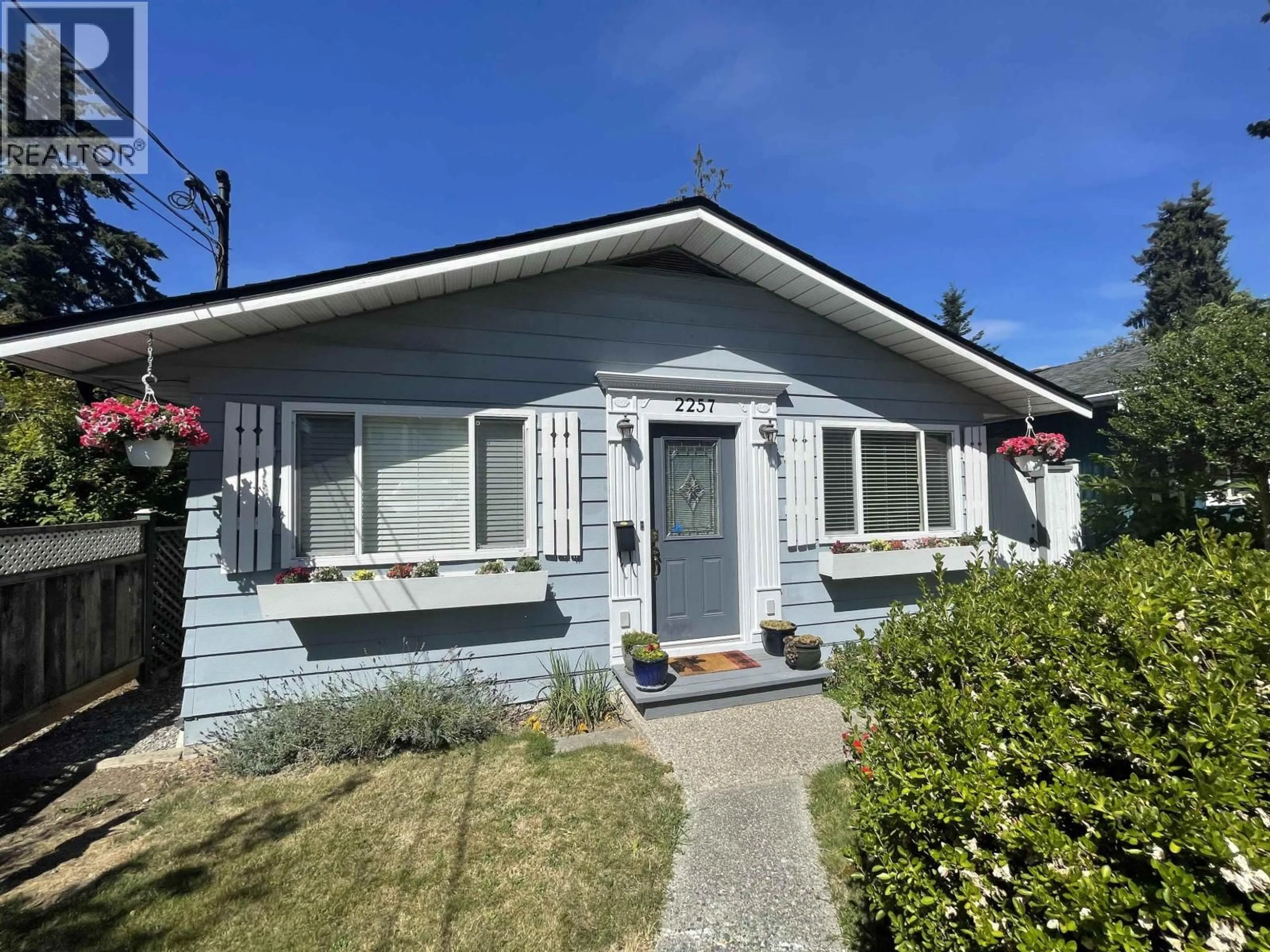 Home with vinyl exterior material, street for 2257 HAWTHORNE AVENUE, Port Coquitlam British Columbia V3C1W7