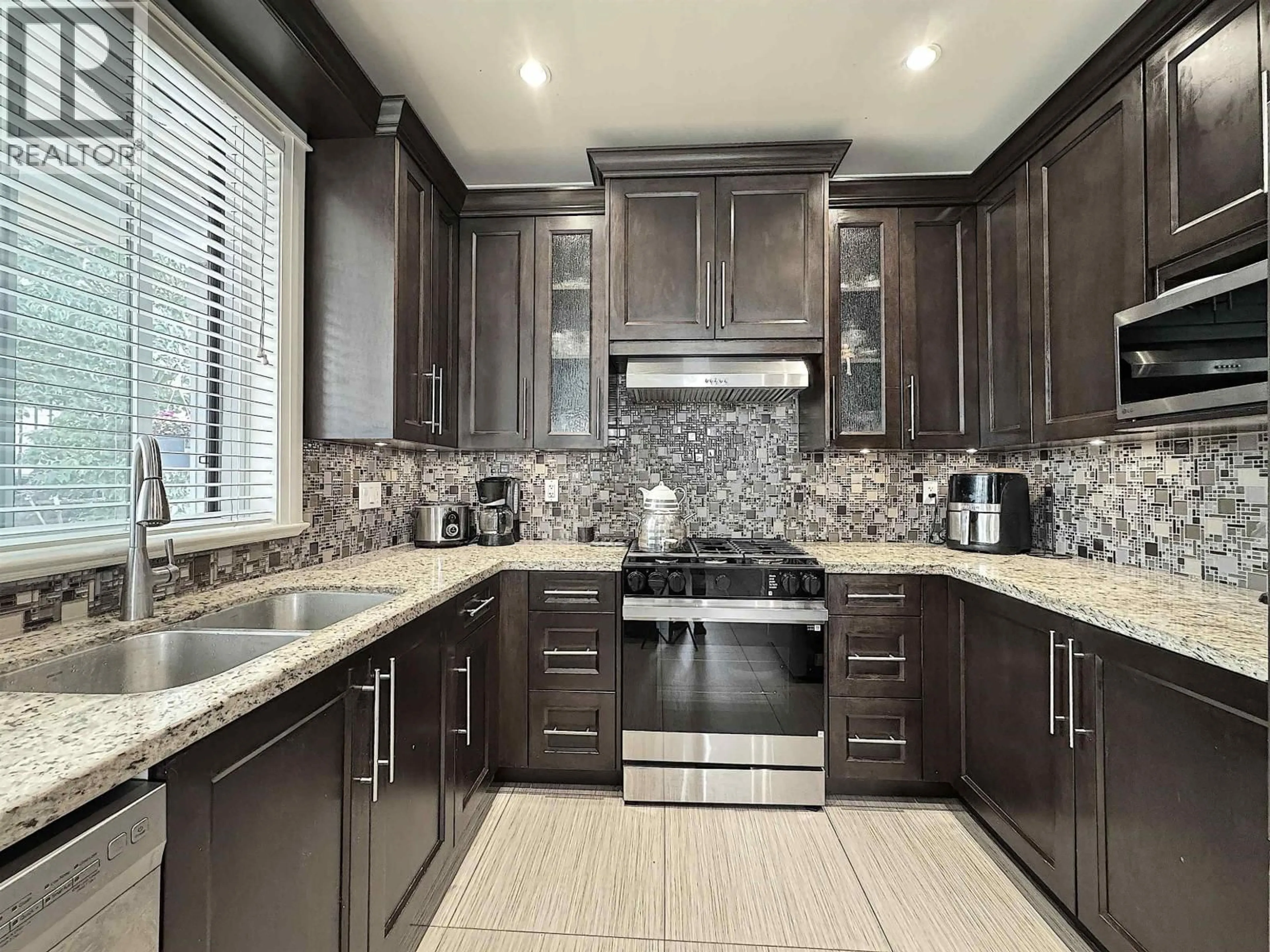 Contemporary kitchen, ceramic/tile floor for 1436 BEWICKE AVENUE, North Vancouver British Columbia V7M3B8