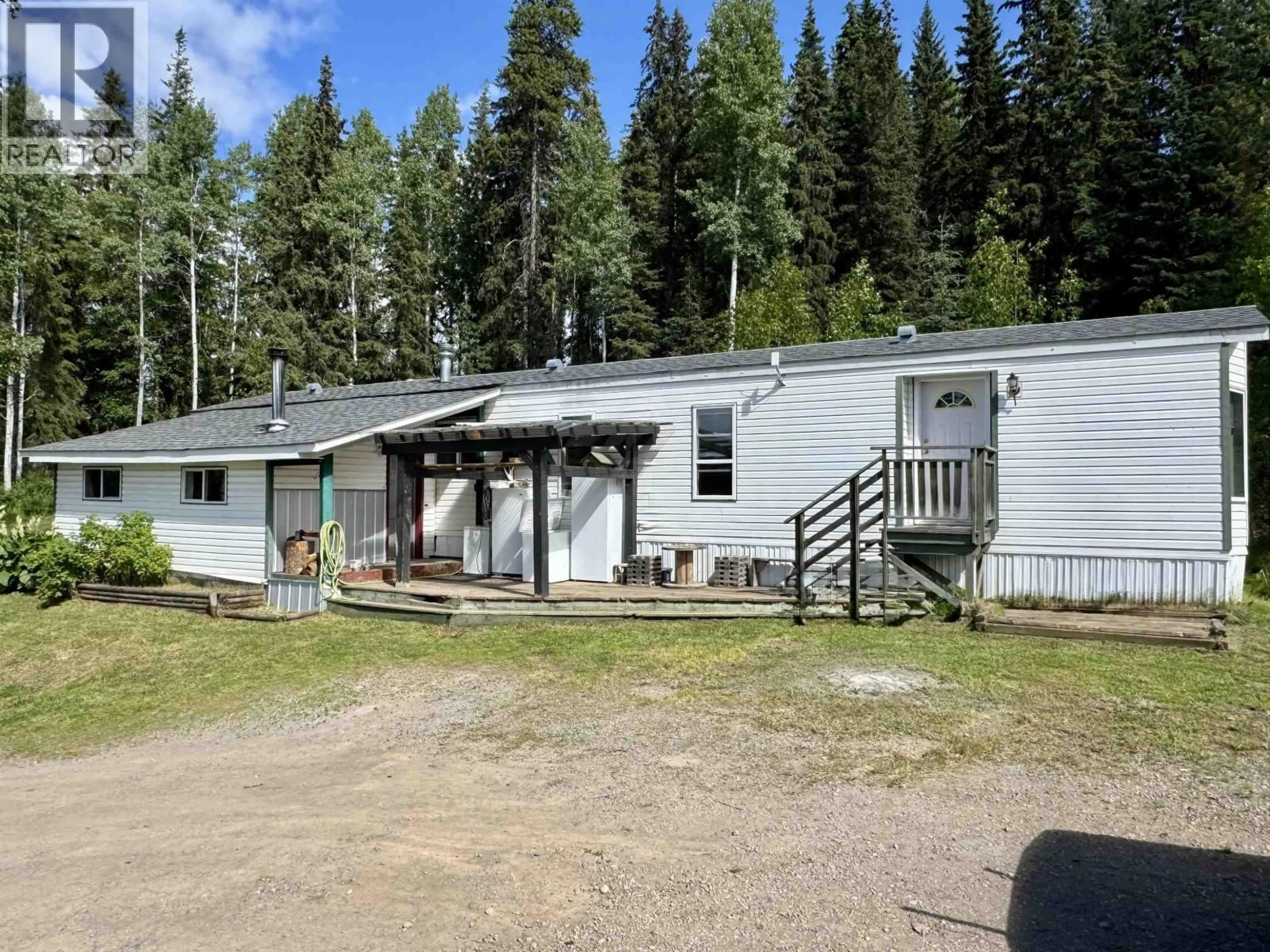 A pic from outside/outdoor area/front of a property/back of a property/a pic from drone, unknown for 1220 LOWLAND ROAD, Smithers British Columbia V0J2N6