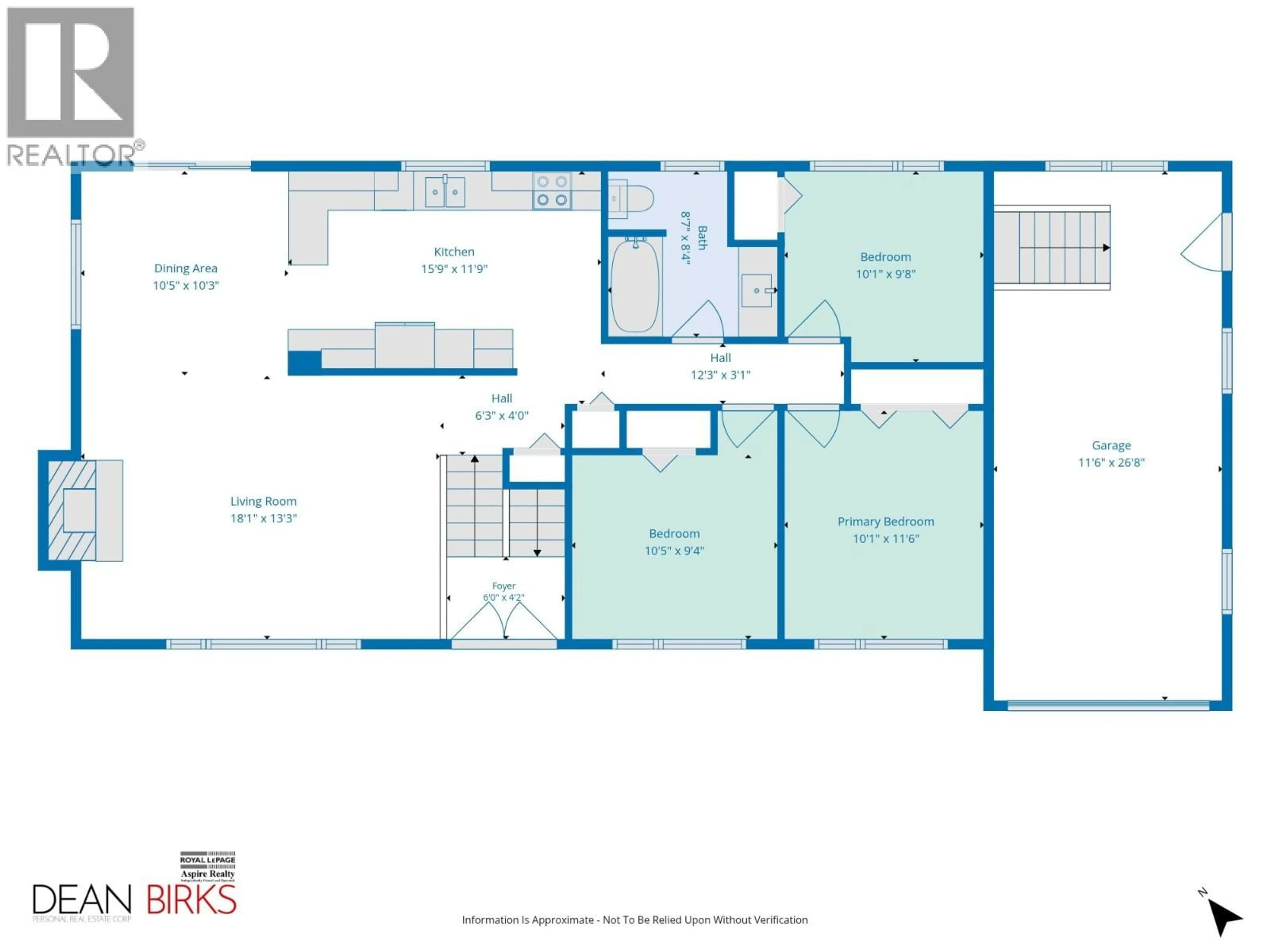 Floor plan for 2910 WILDWOOD CRESCENT, Prince George British Columbia V2K3J3