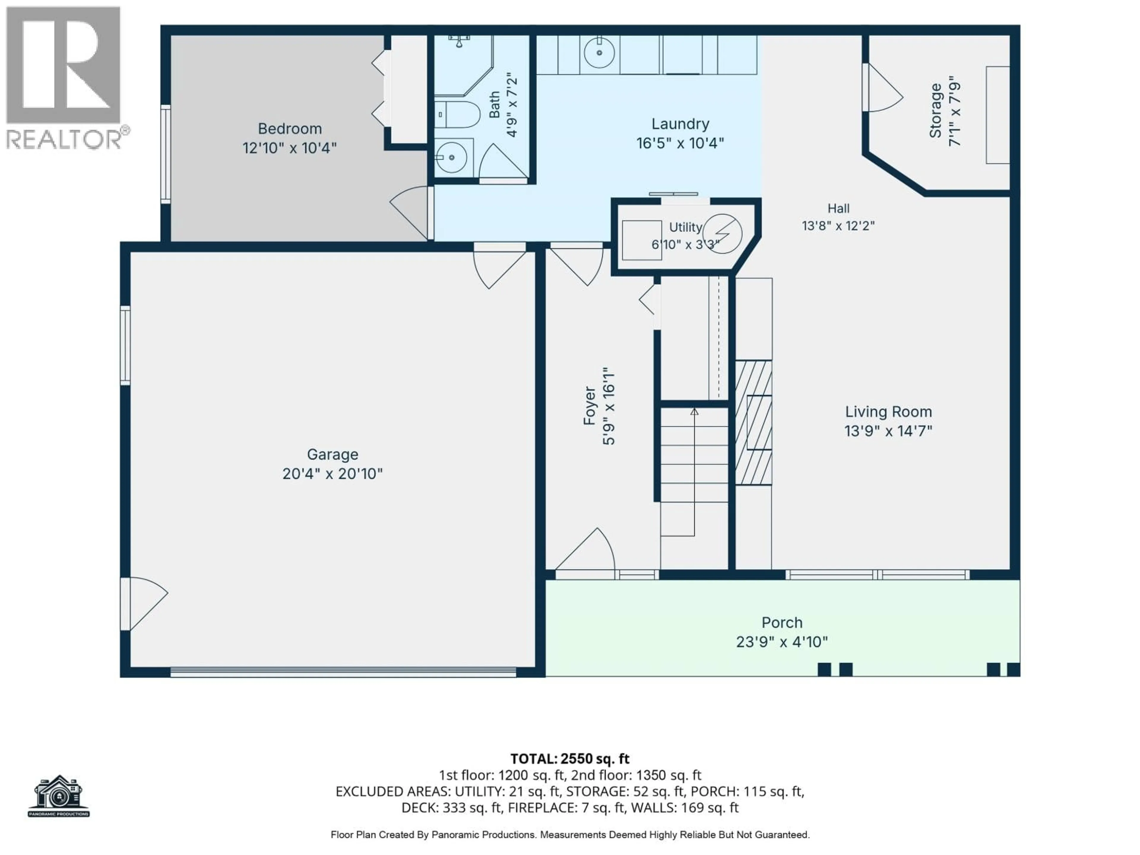 Floor plan for 123 WESTRIDGE DRIVE, Williams Lake British Columbia V2G5K4