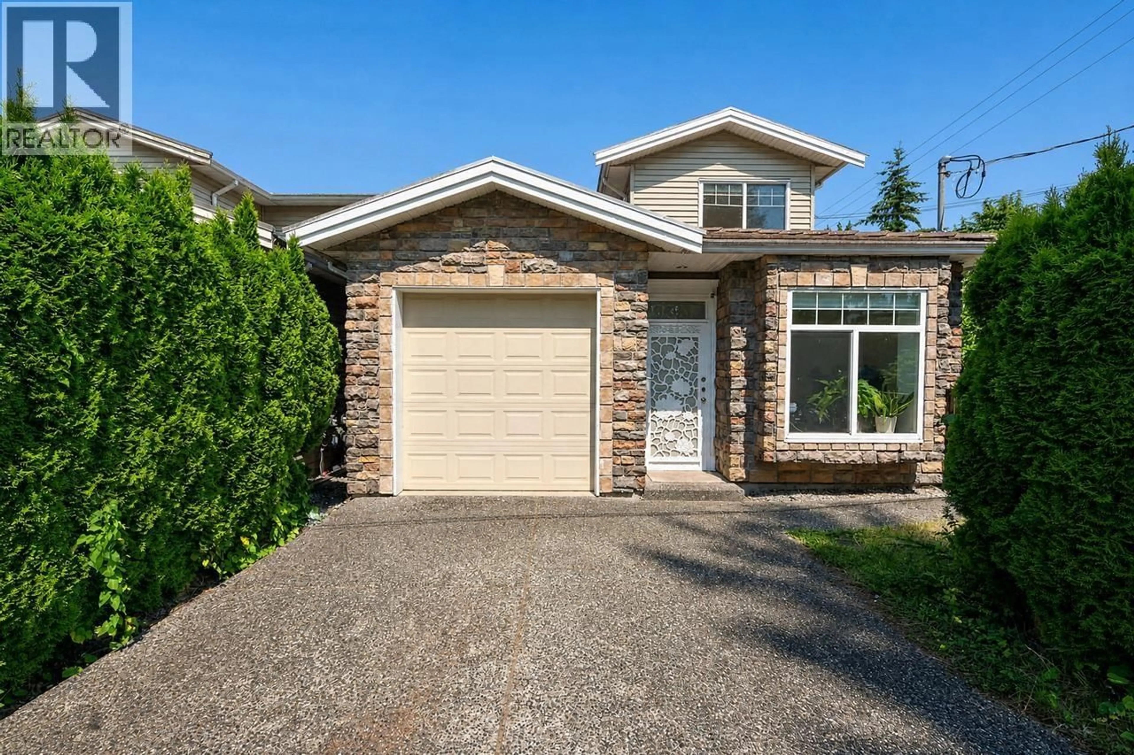 Home with brick exterior material, street for 6890 KOALA CRESCENT, Burnaby British Columbia V5E3K9