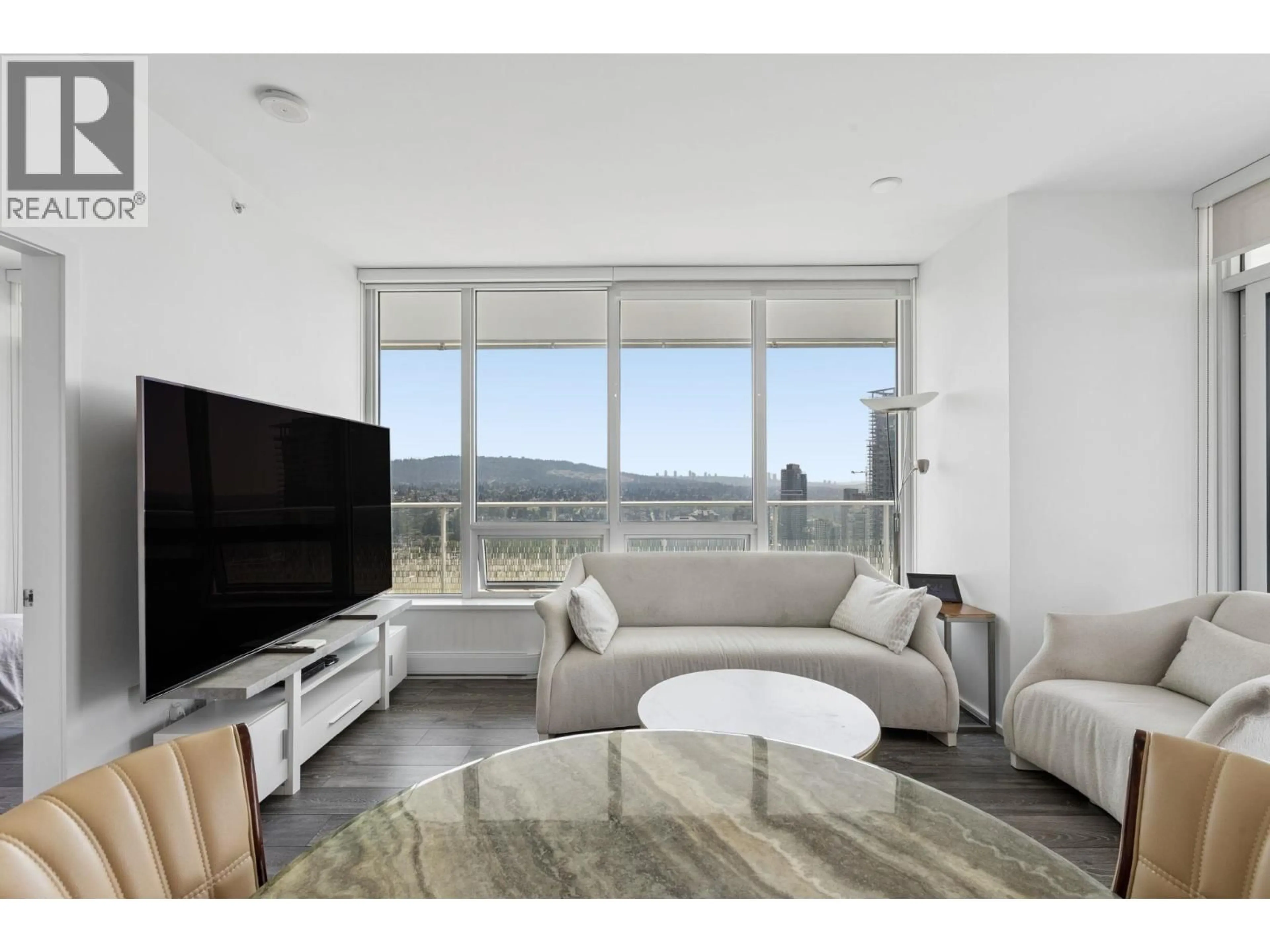 Living room with furniture, unknown for 3002 - 4650 BRENTWOOD BOULEVARD, Burnaby British Columbia V5C0M3