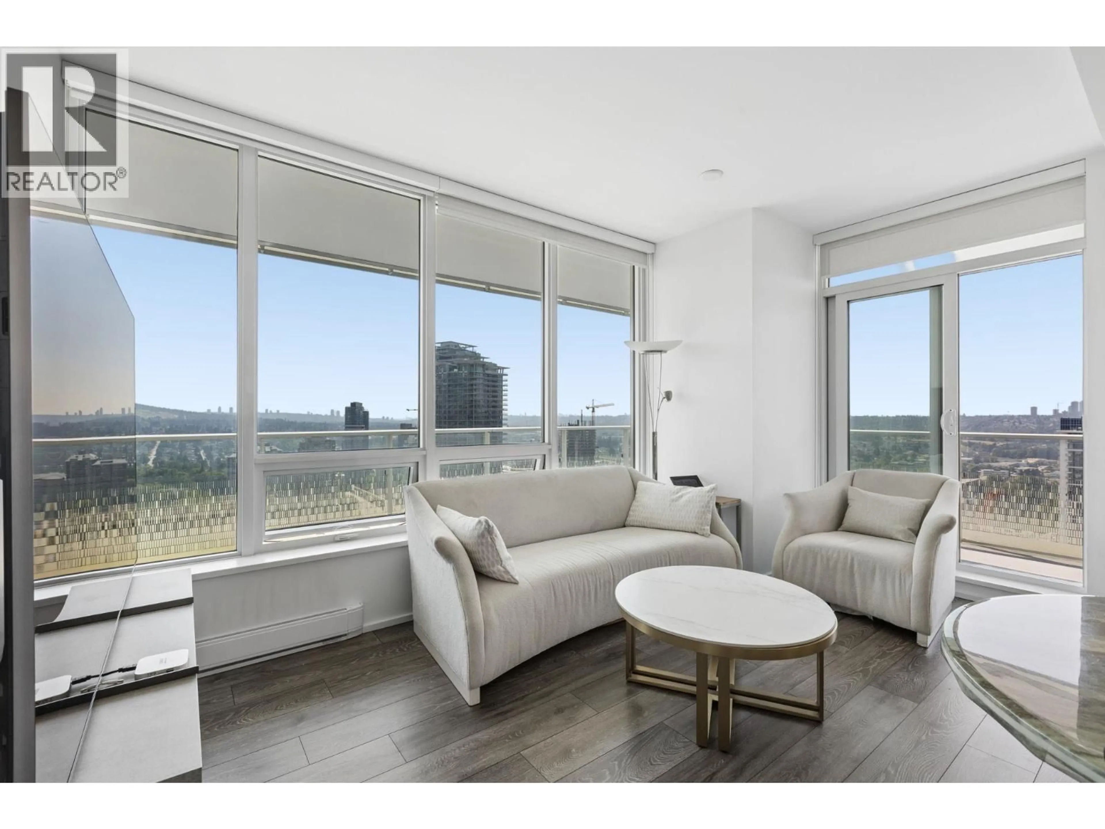 Living room with furniture, unknown for 3002 - 4650 BRENTWOOD BOULEVARD, Burnaby British Columbia V5C0M3