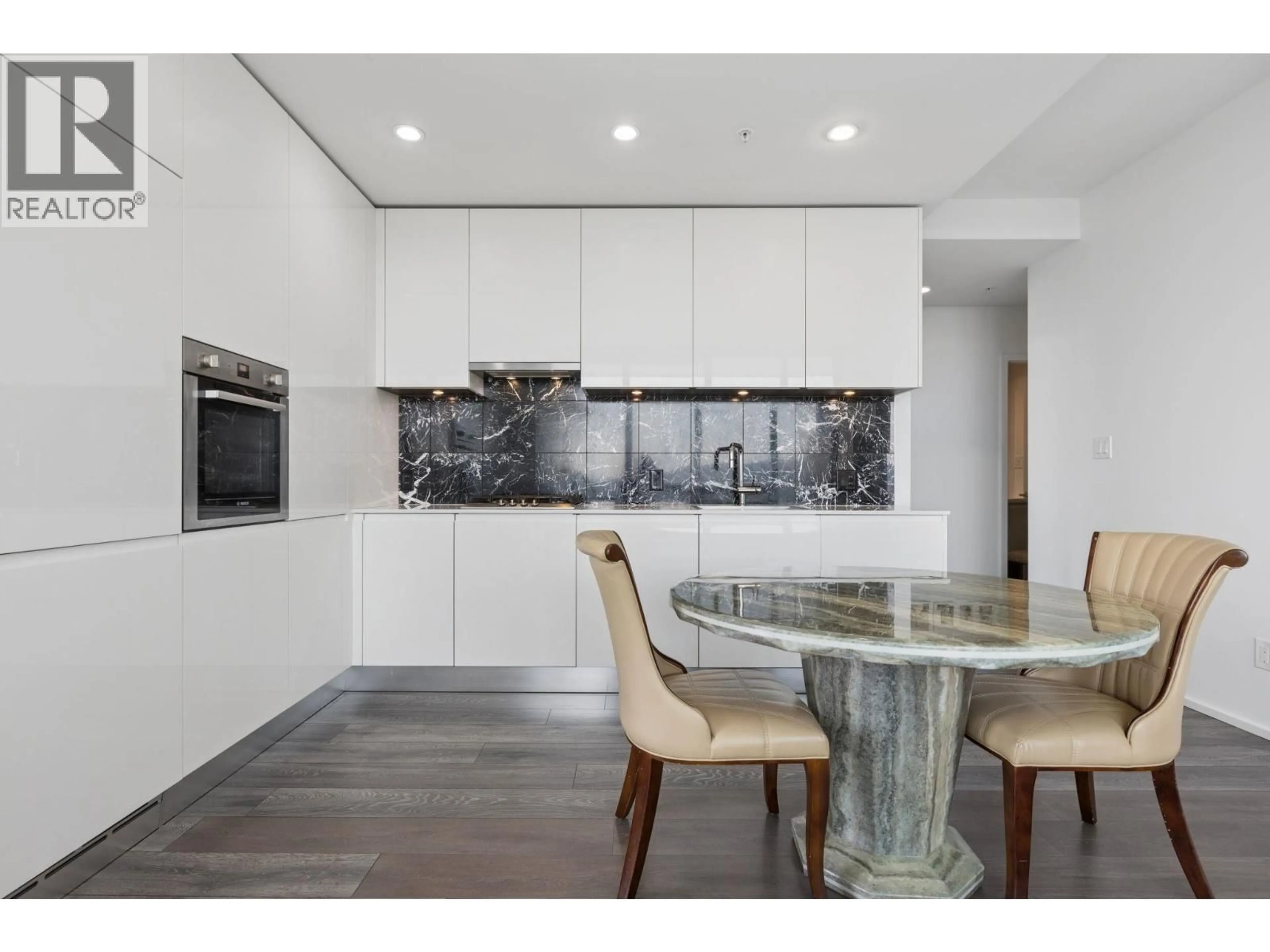 Contemporary kitchen, ceramic/tile floor for 3002 - 4650 BRENTWOOD BOULEVARD, Burnaby British Columbia V5C0M3
