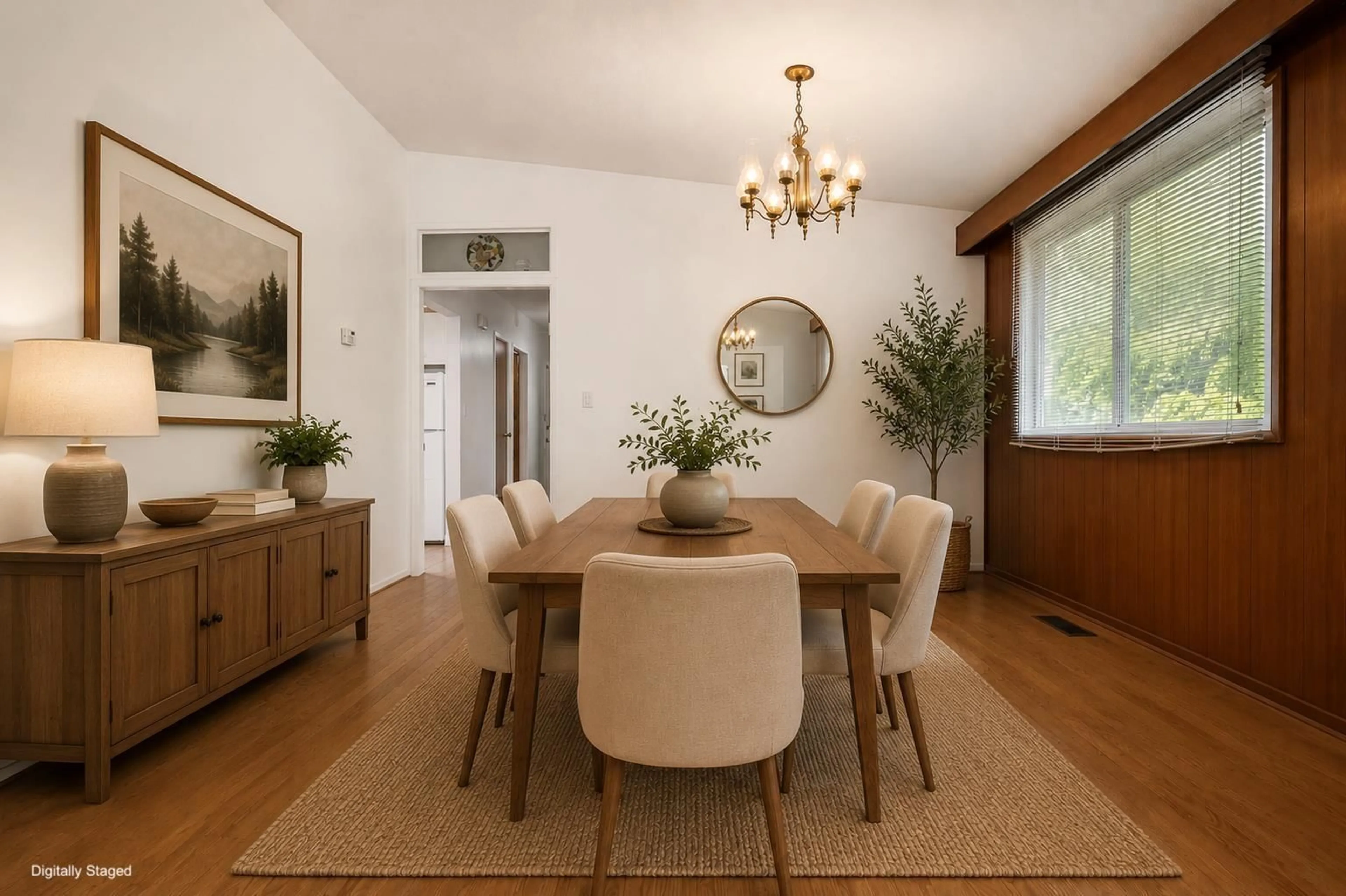 Dining room, wood/laminate floor for 46725 MACKEN AVENUE, Chilliwack British Columbia V2P3C1