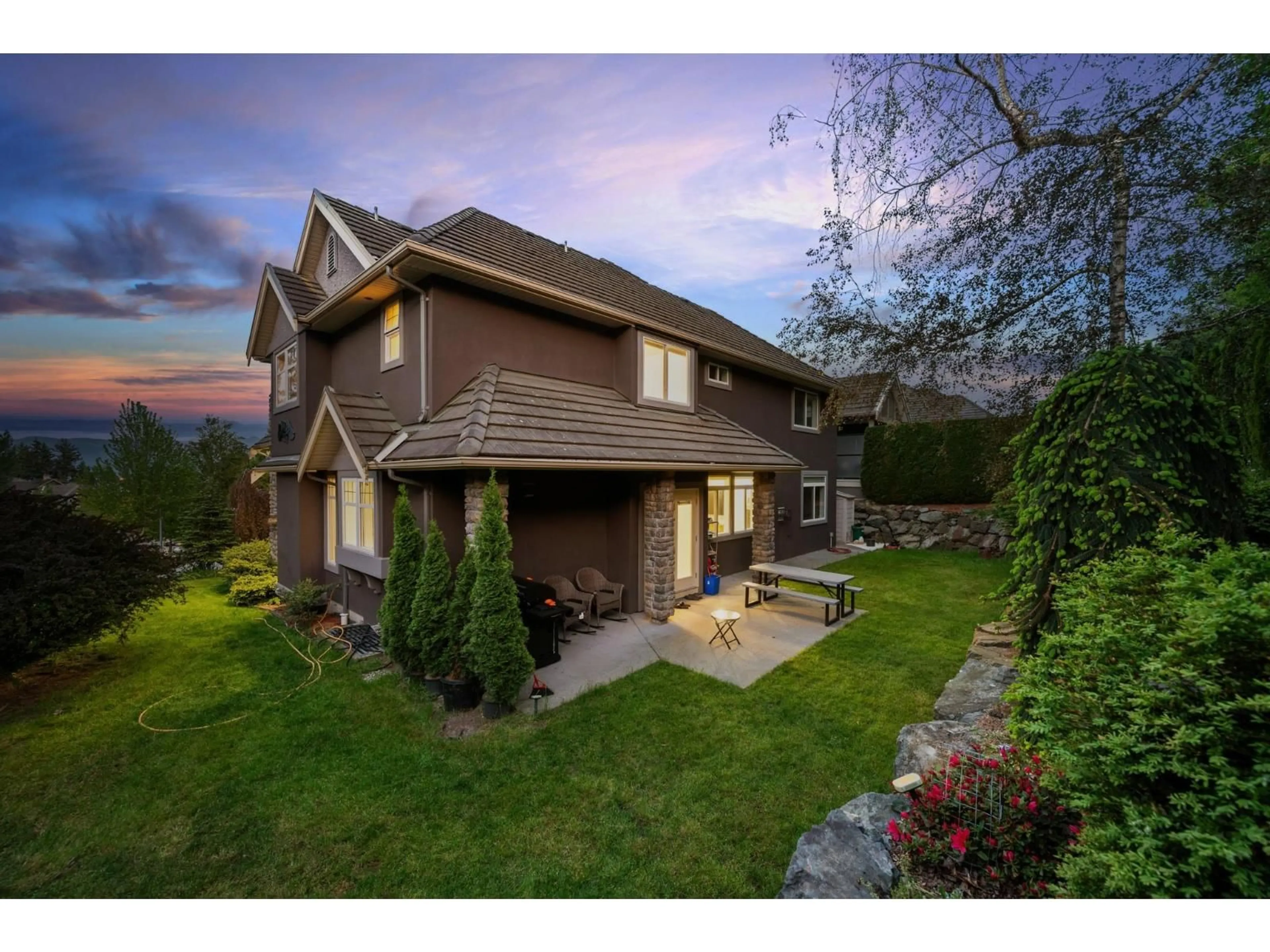A pic from outside/outdoor area/front of a property/back of a property/a pic from drone, mountain view for 35593 JADE DRIVE, Abbotsford British Columbia V3G3E7