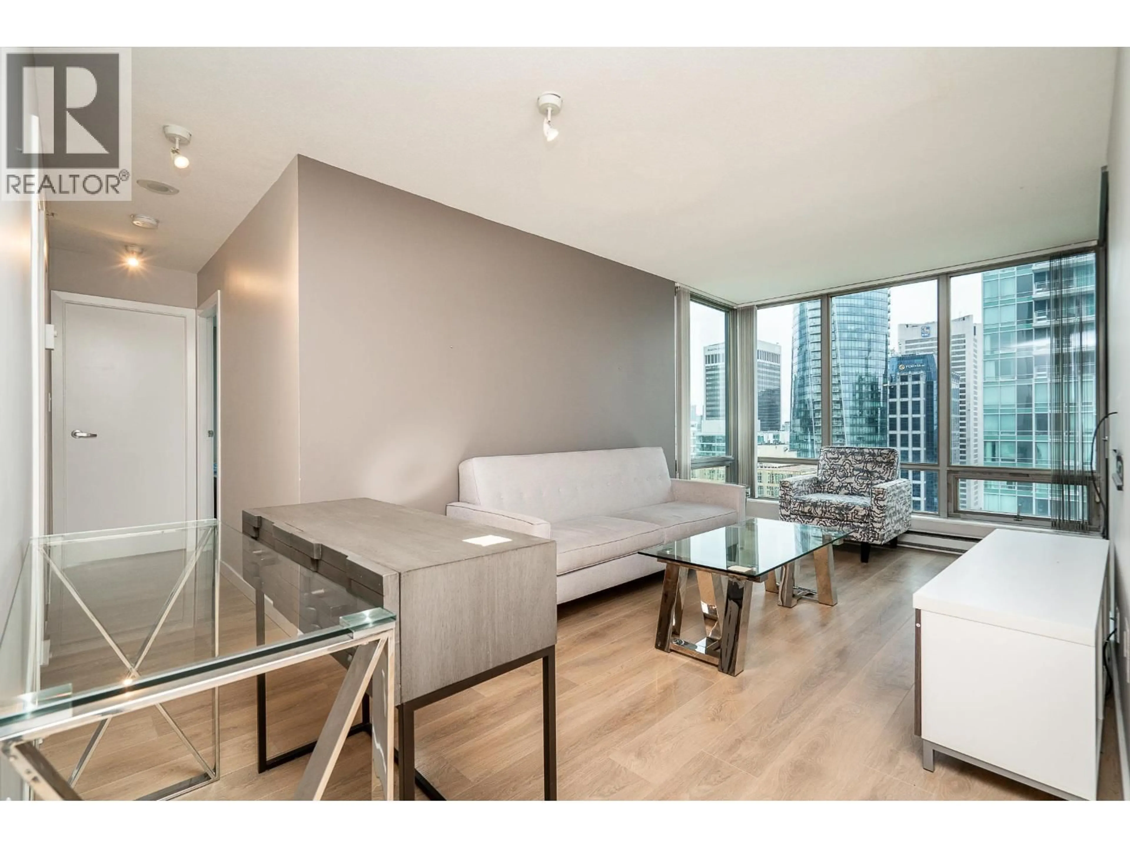 Living room with furniture, unknown for 2604 - 1288 GEORGIA STREET, Vancouver British Columbia V6E4R3