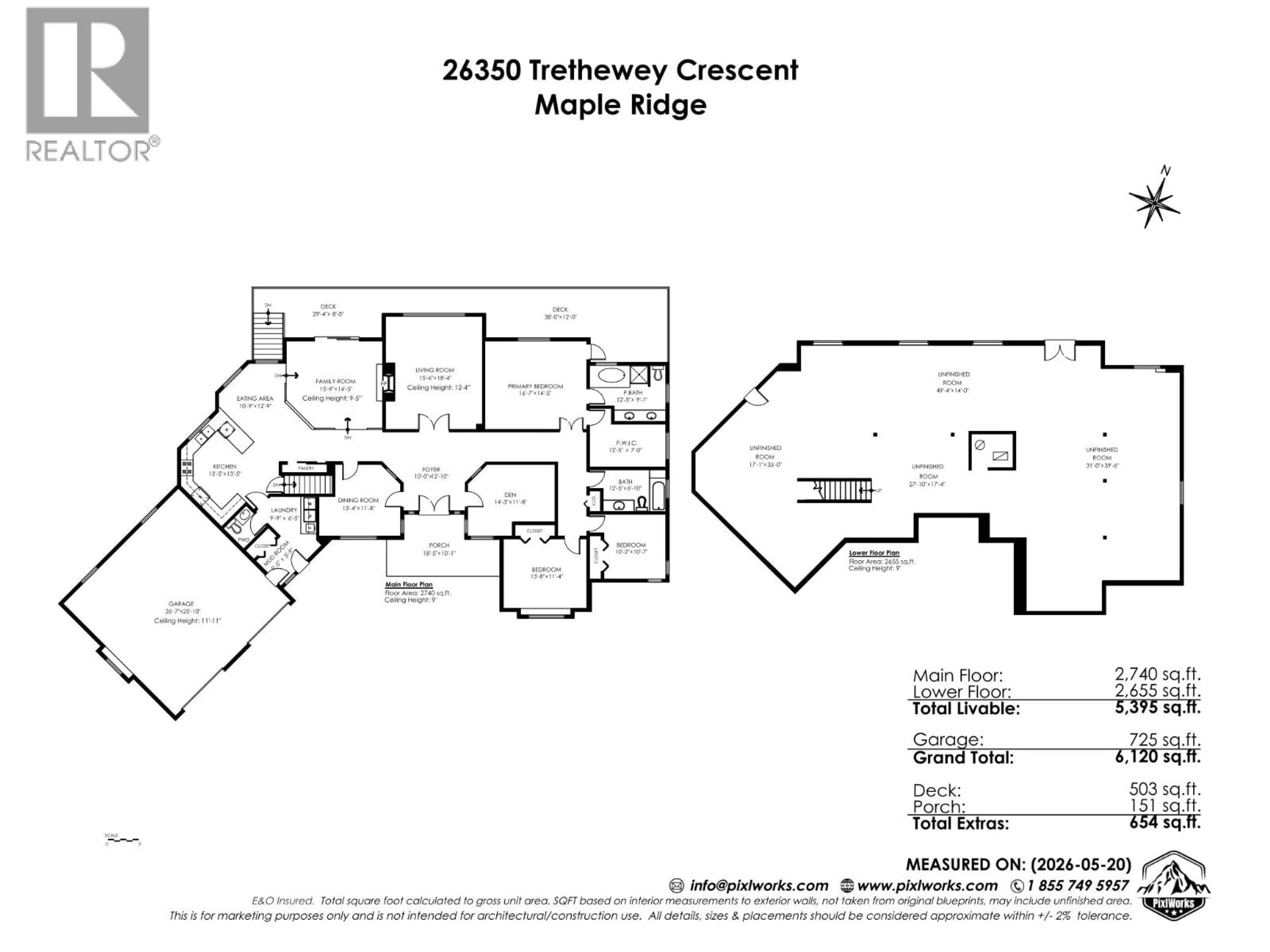 Floor plan for 26350 TRETHEWEY CRESCENT, Maple Ridge British Columbia V2W1A5