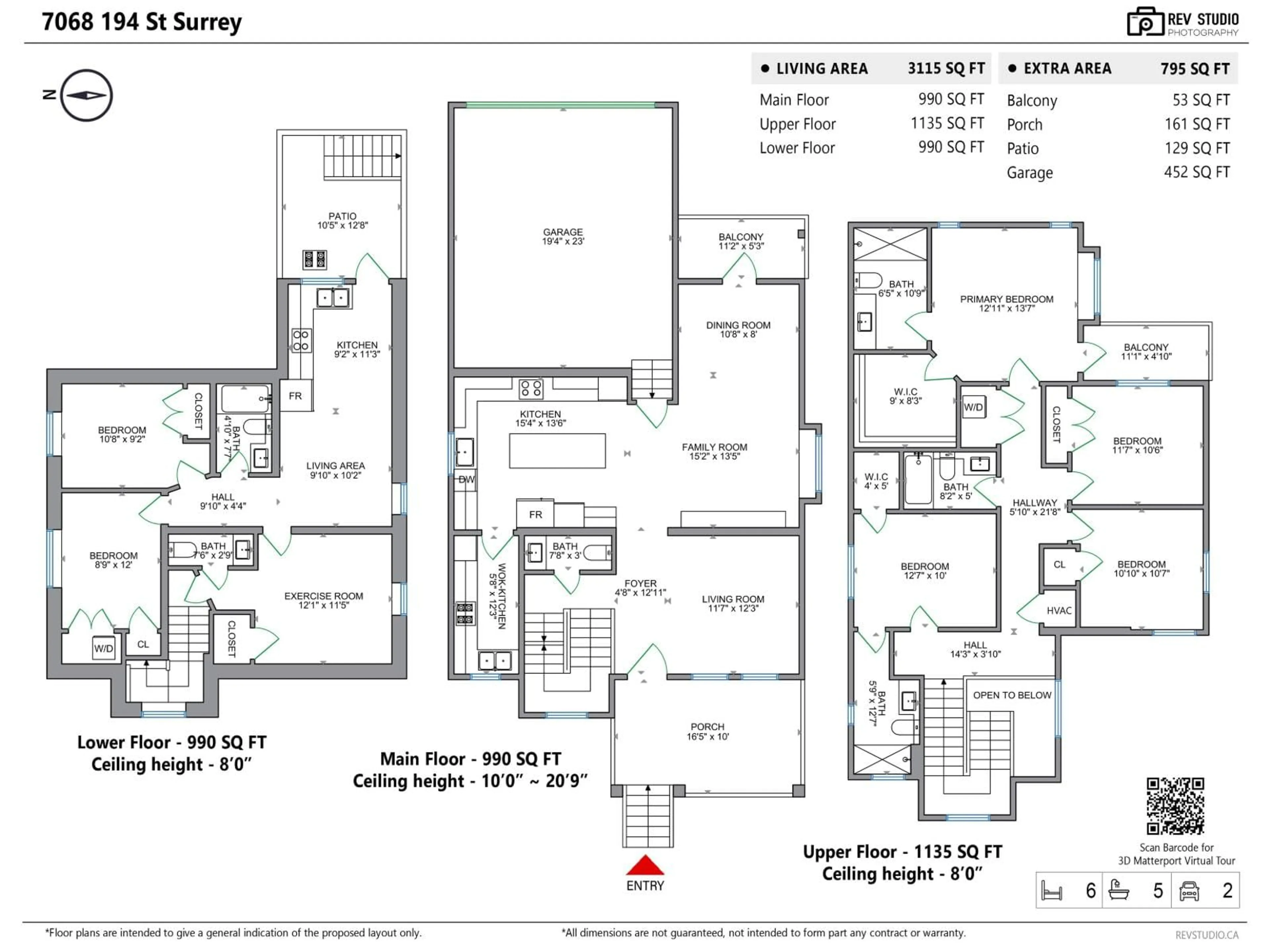 Floor plan for 7068 194 STREET, Surrey British Columbia V4N1N2