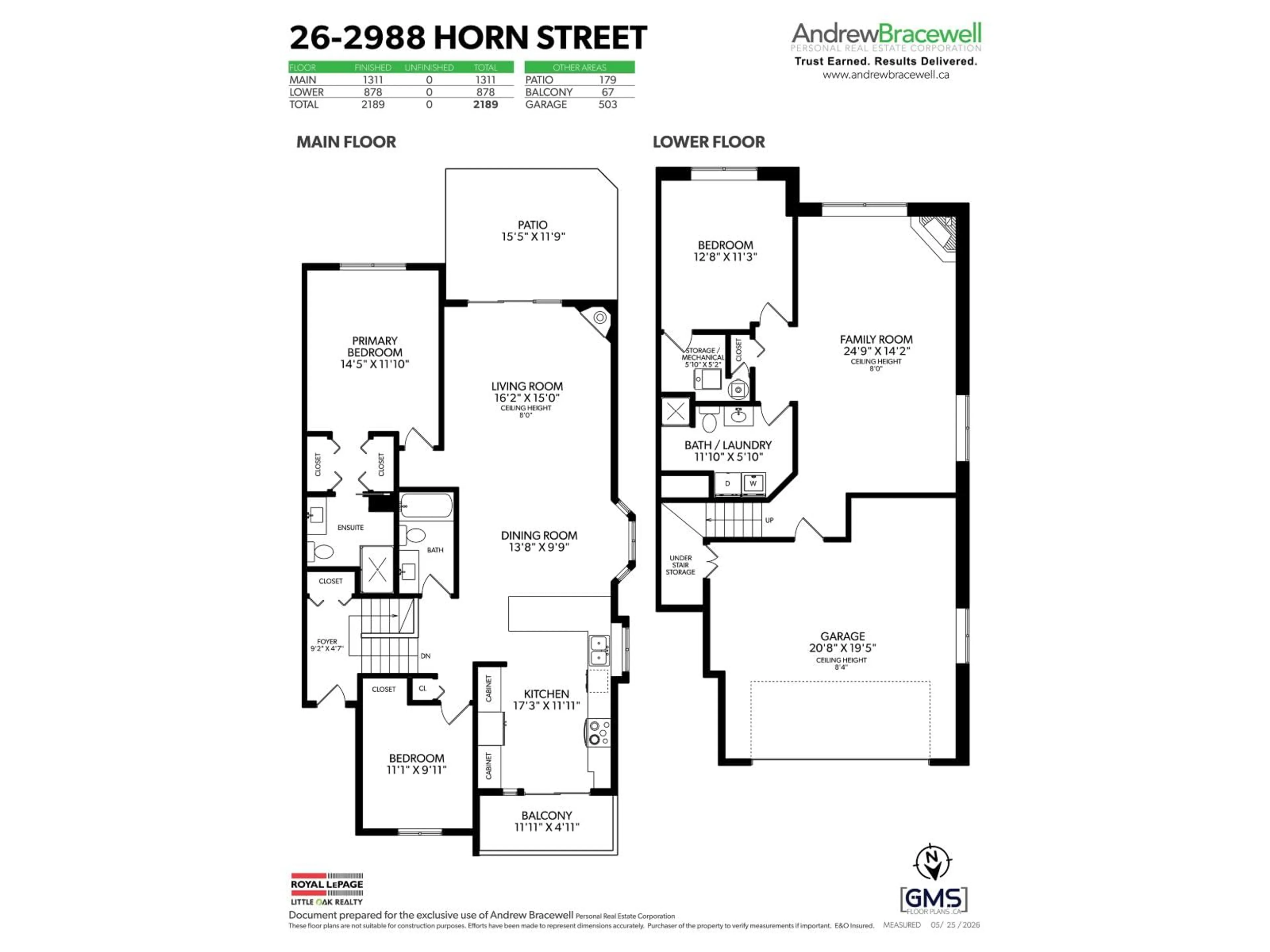 Floor plan for 26 - 2988 HORN STREET, Abbotsford British Columbia V2S3C1