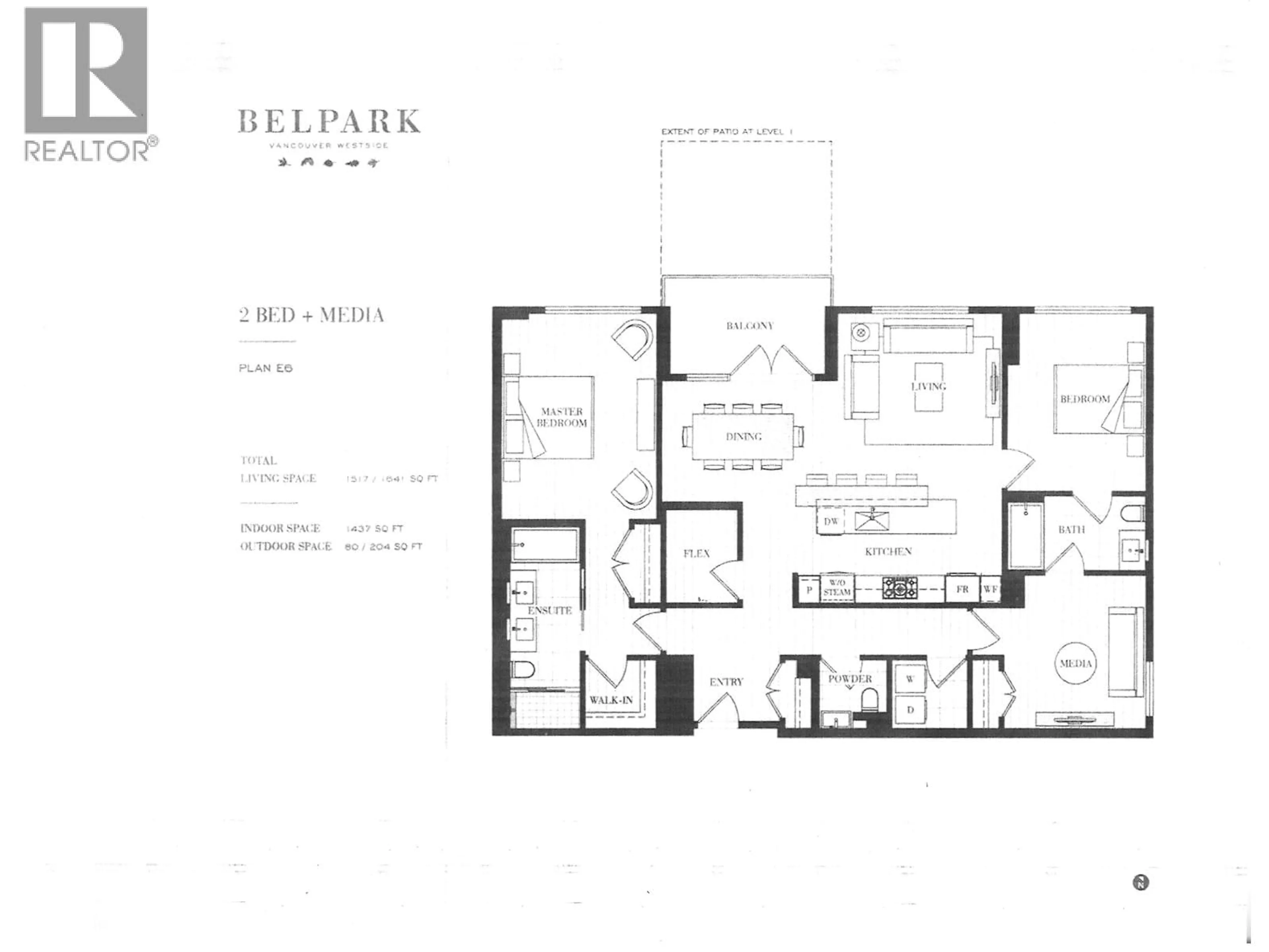 Floor plan for 102 - 375 59TH AVENUE, Vancouver British Columbia V5X0J4