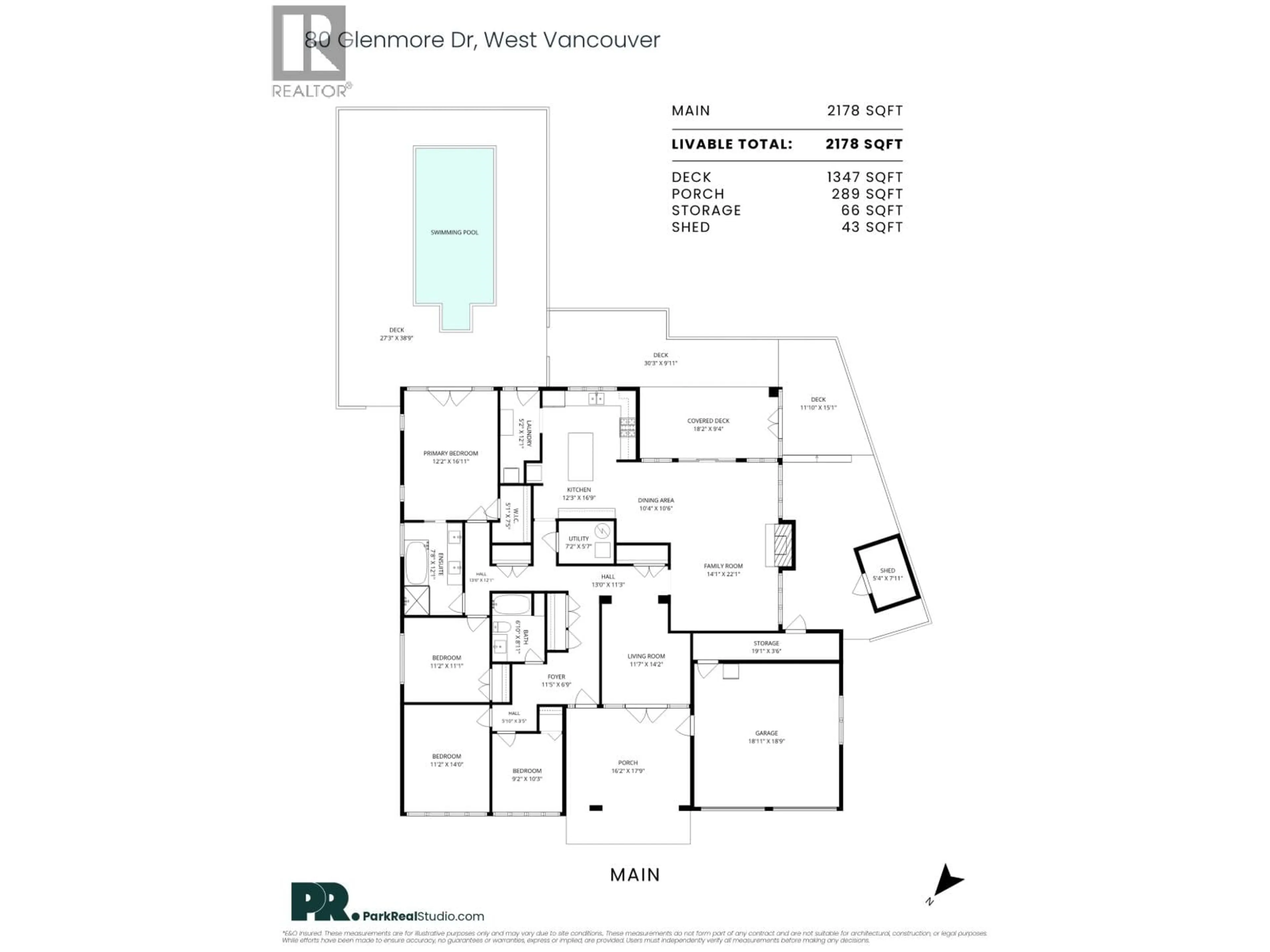 Floor plan for 80 GLENMORE DRIVE, West Vancouver British Columbia V7S1A8
