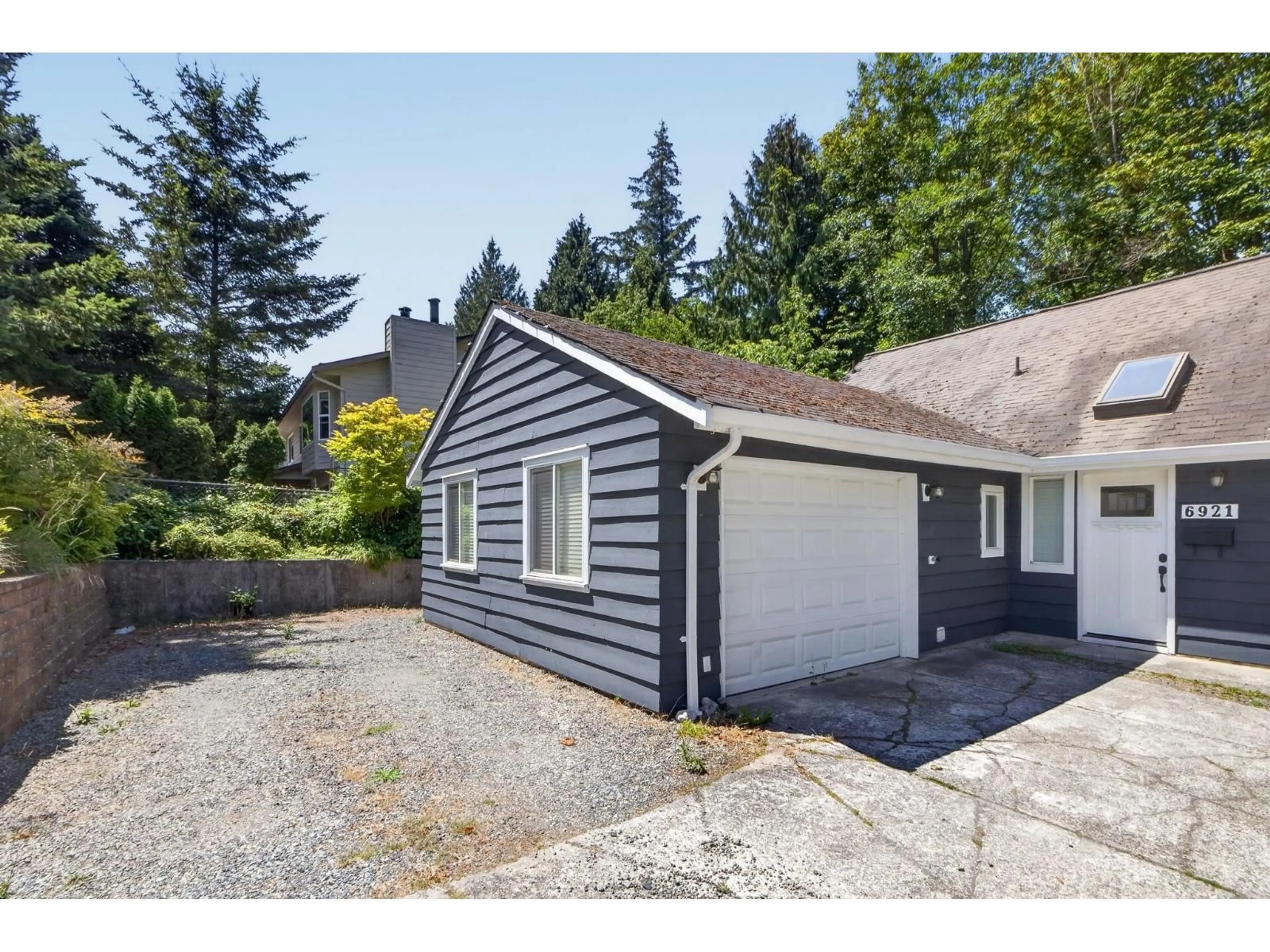 Home with vinyl exterior material, street for 6921 WESTVIEW DRIVE, Delta British Columbia V4E2L7