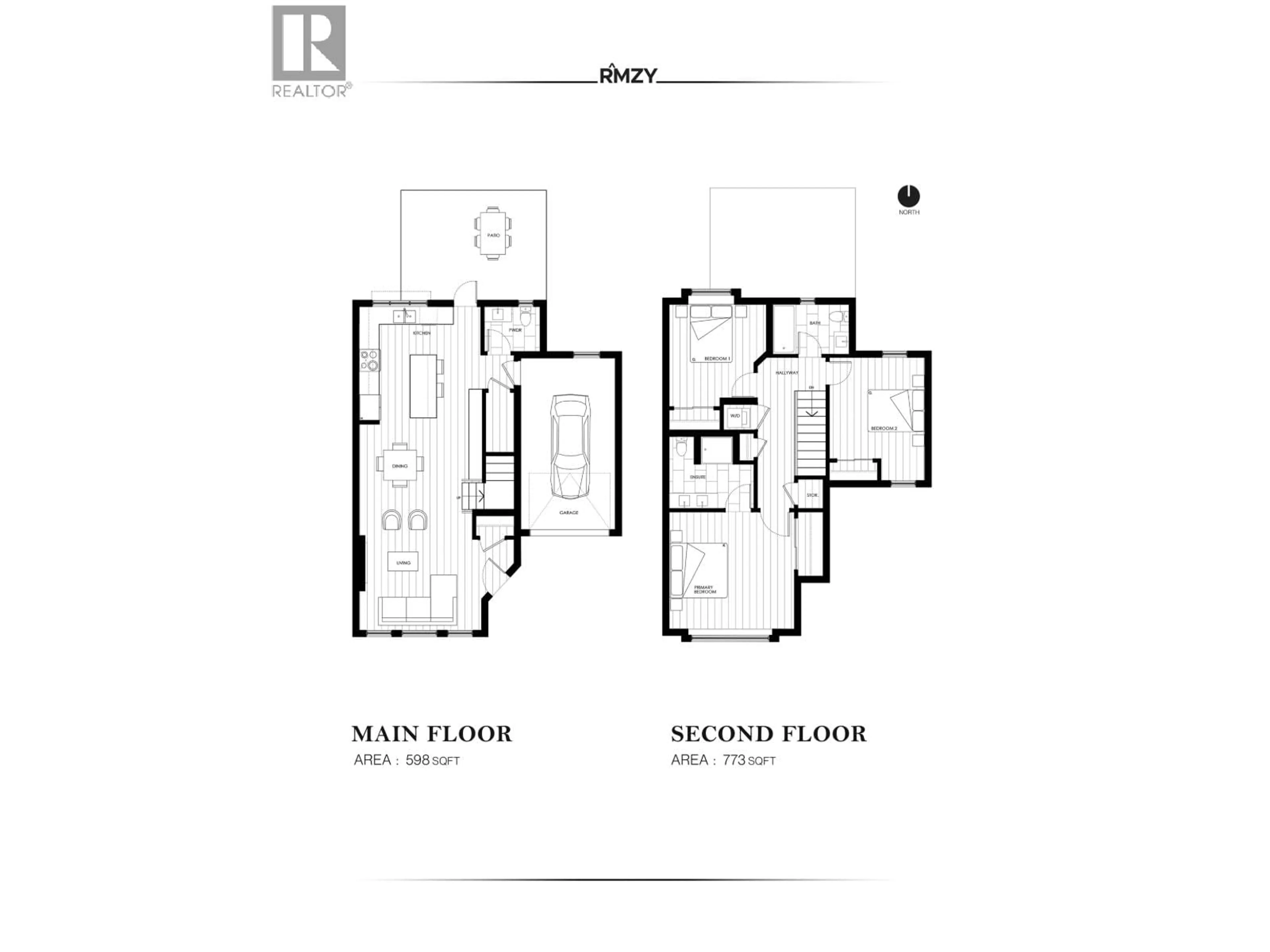 Floor plan for 74 - 12161 237 STREET, Maple Ridge British Columbia V4R0E7