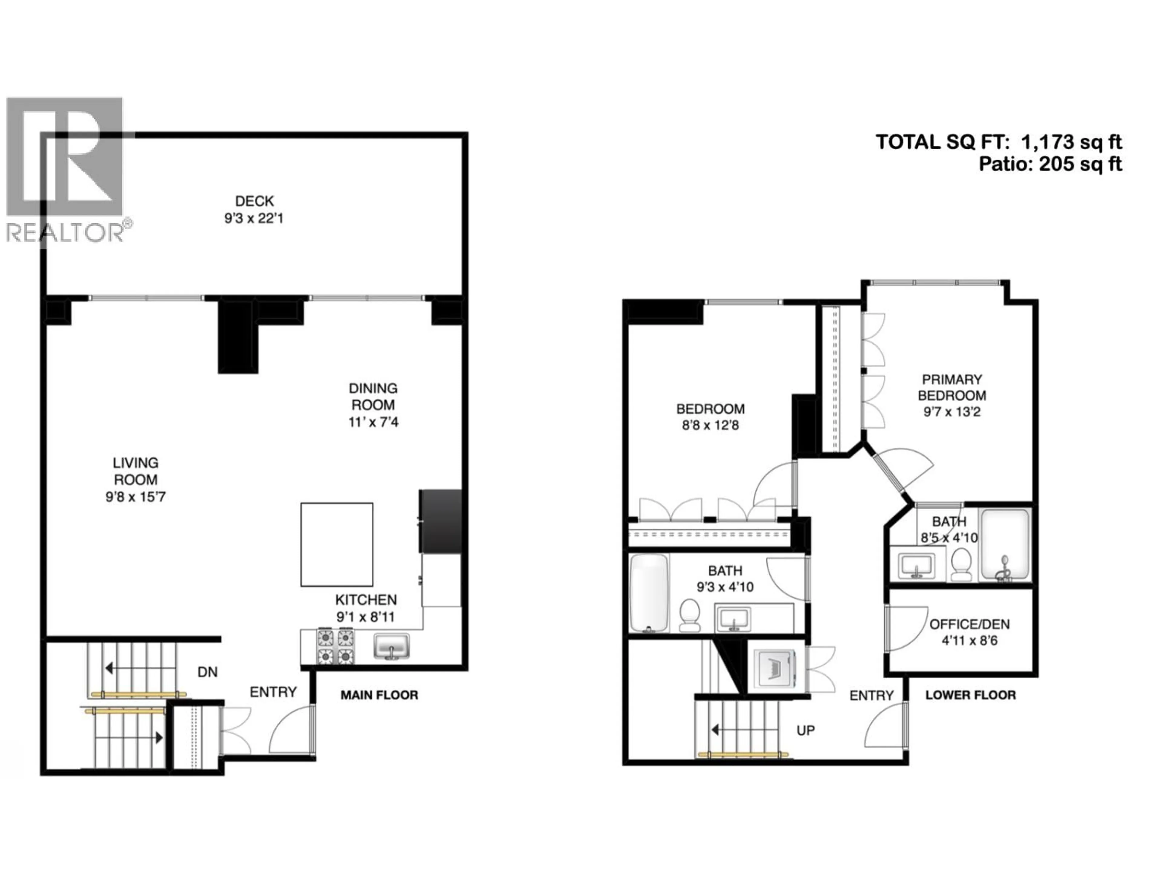 Floor plan for 608 - 680 SEYLYNN CRESCENT, North Vancouver British Columbia V7J0B5