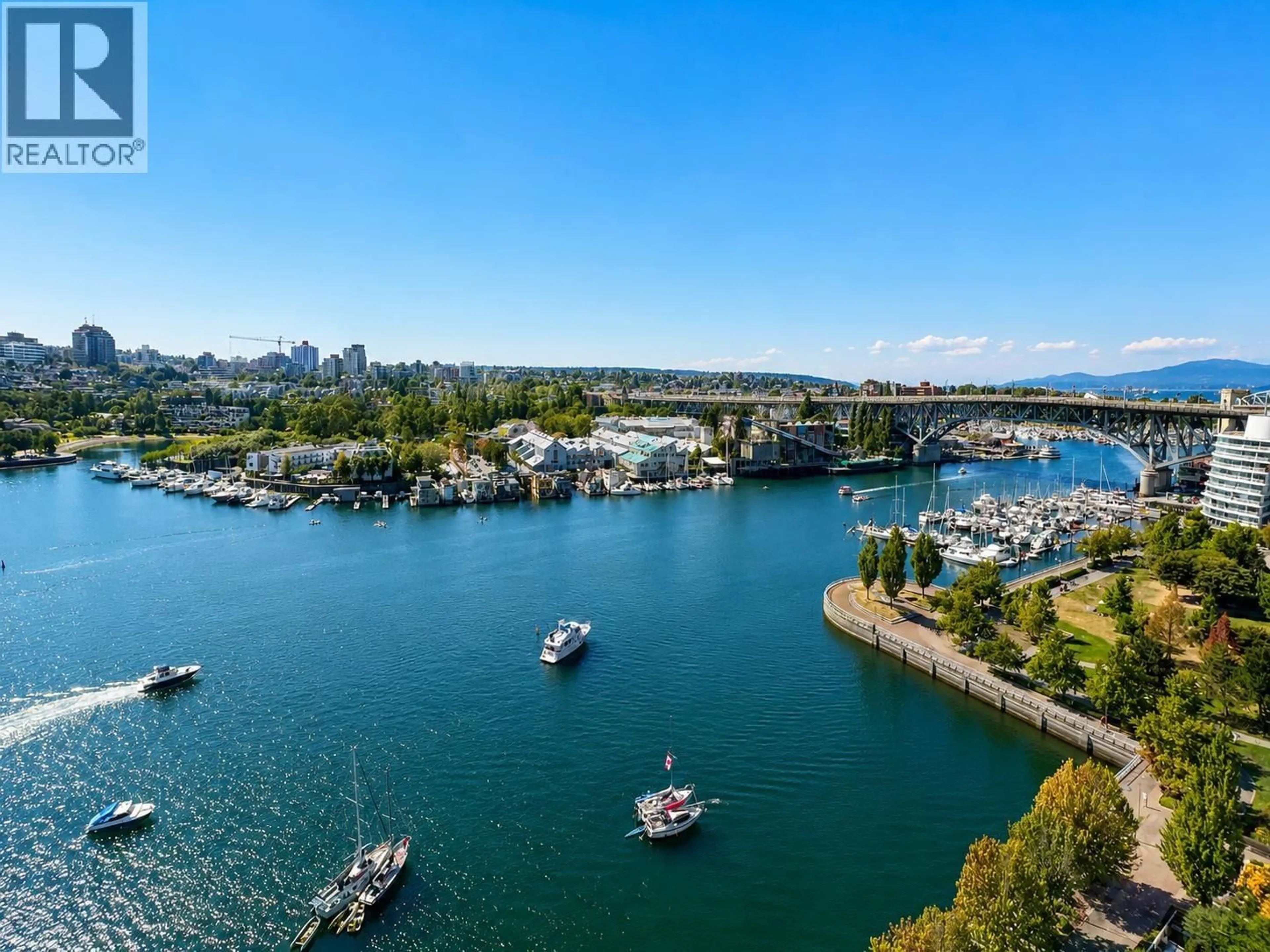 A pic from outside/outdoor area/front of a property/back of a property/a pic from drone, water/lake/river/ocean view for 1802 - 1515 HOMER MEWS, Vancouver British Columbia V6Z3E8