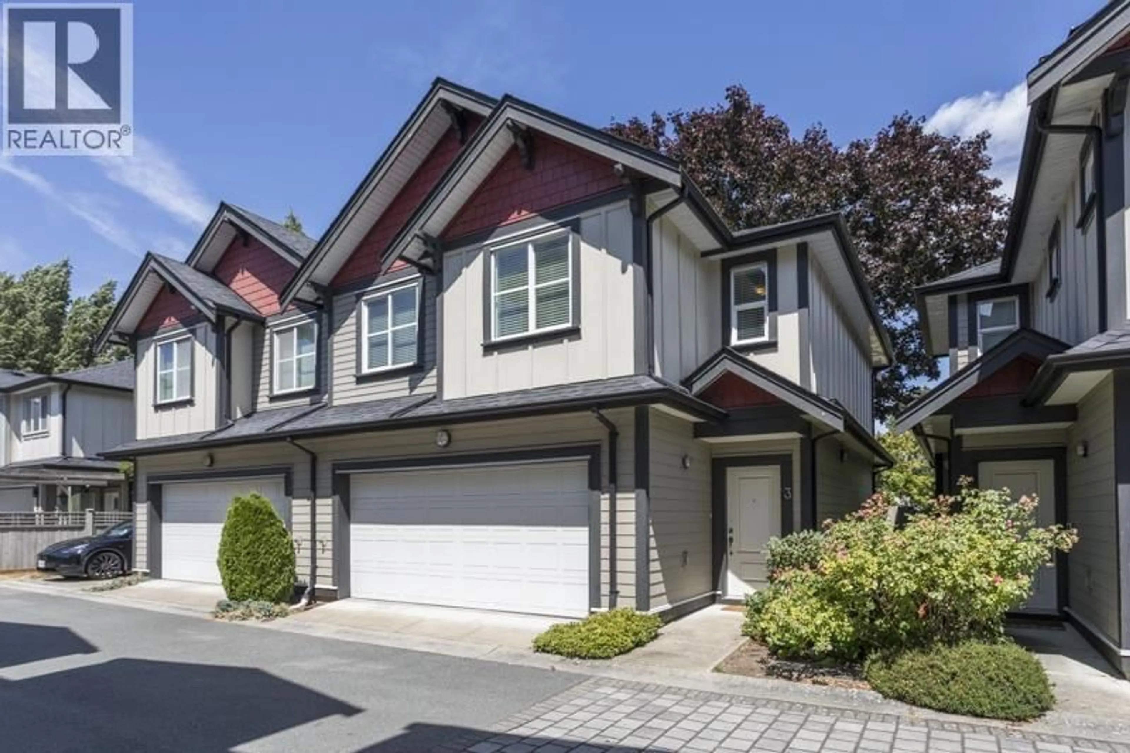 Home with vinyl exterior material, street for 3 - 9131 WILLIAMS ROAD, Richmond British Columbia V7A1G8