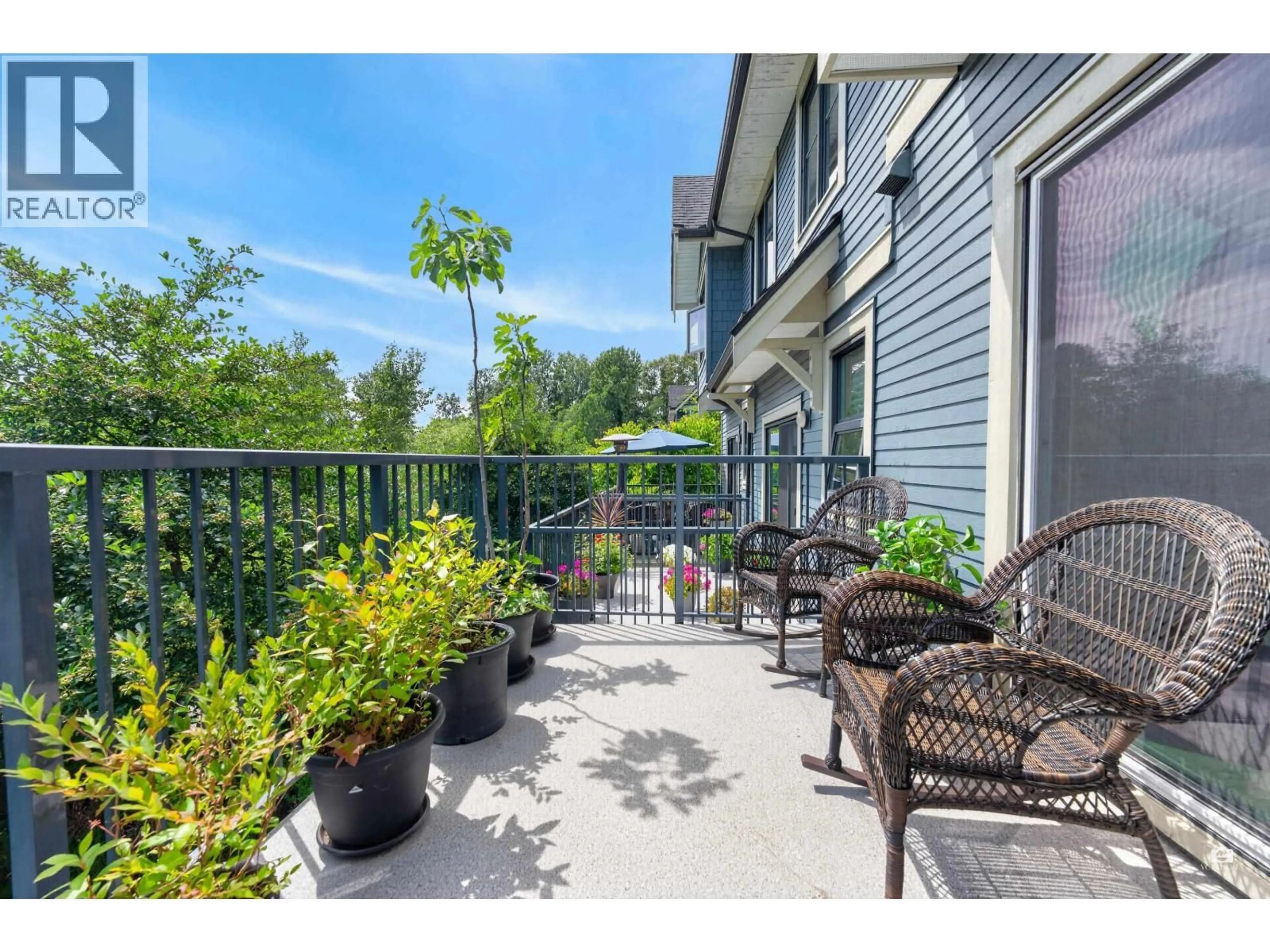 Patio, water/lake/river/ocean view for 805 - 8485 NEW HAVEN CLOSE, Burnaby British Columbia V5J0B7
