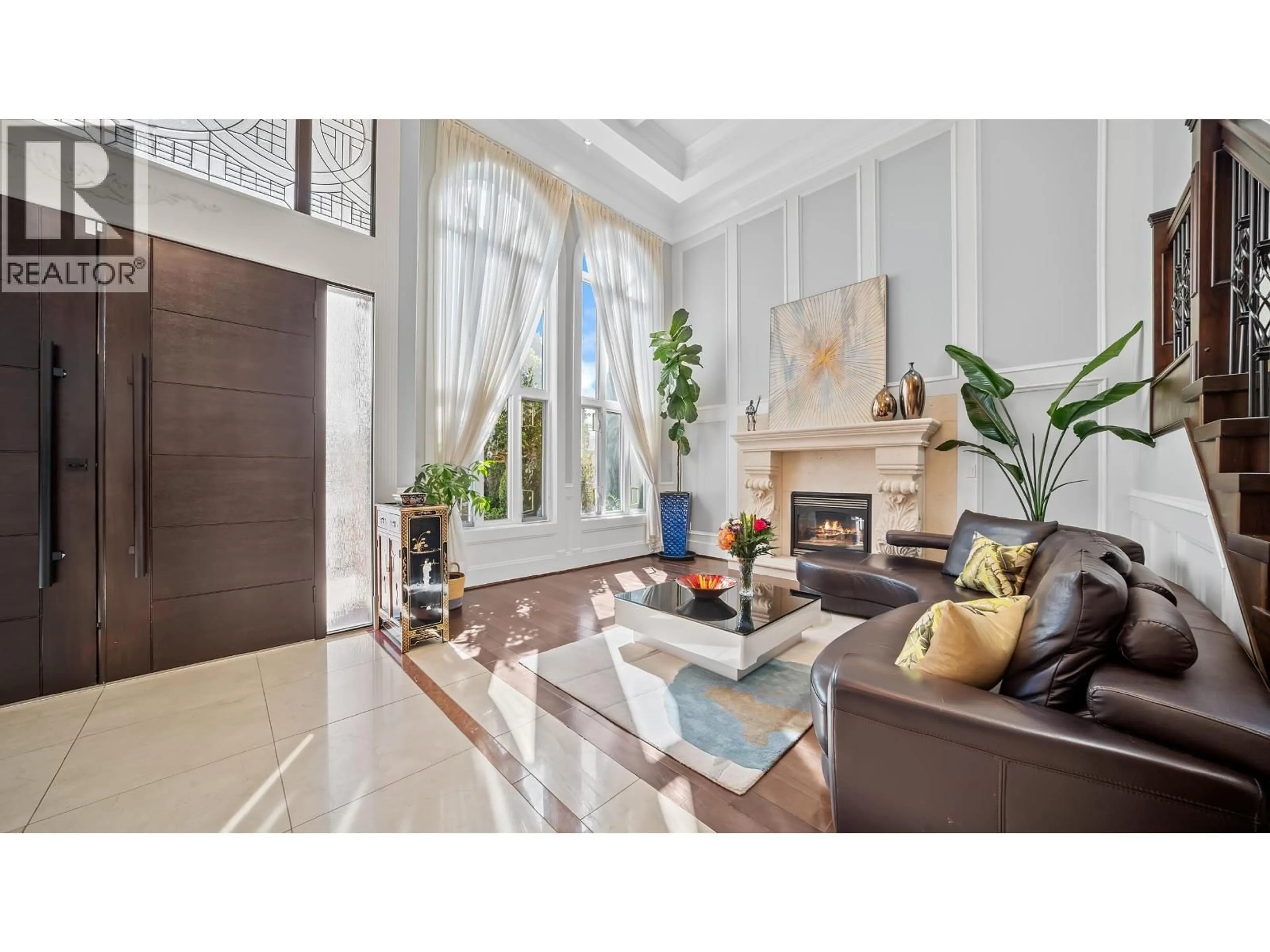 Living room with furniture, ceramic/tile floor for 8651 PIGOTT ROAD, Richmond British Columbia V7A2C3