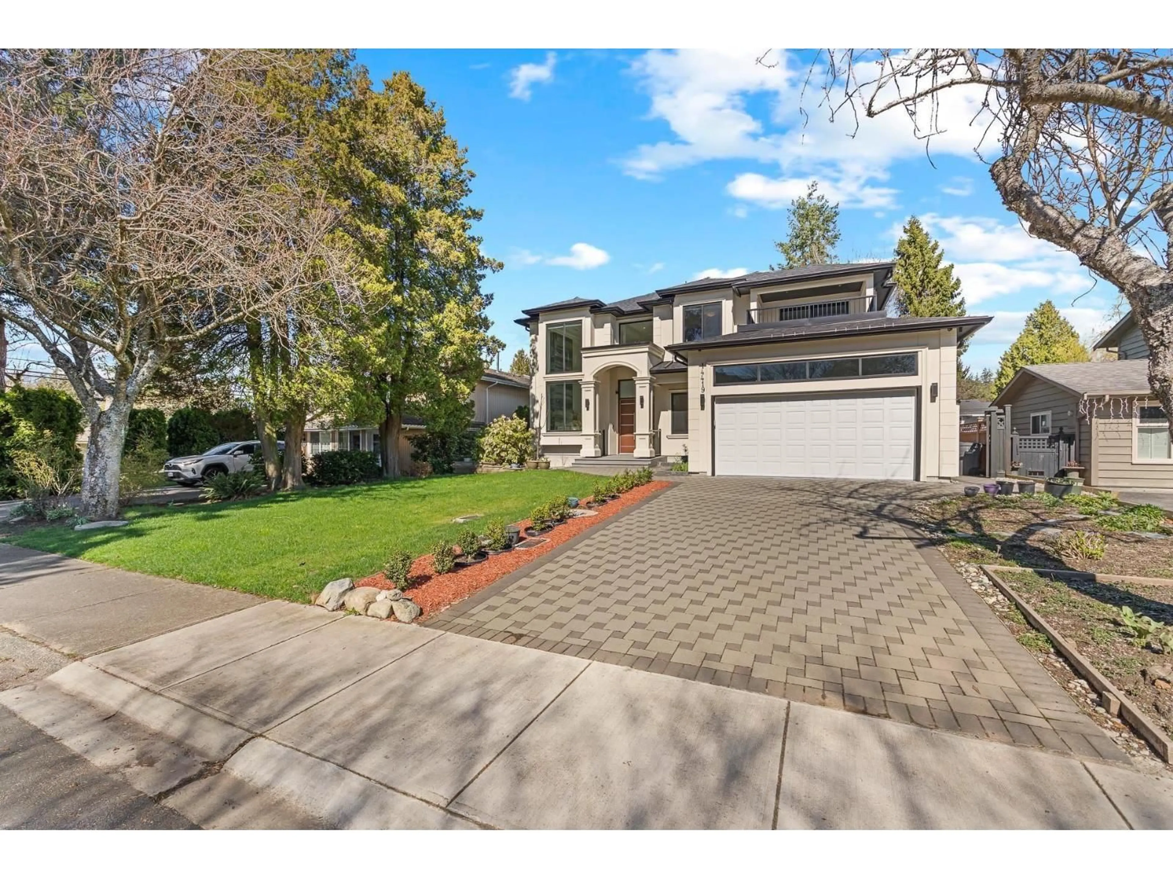 Home with brick exterior material, street for 14419 17A AVENUE, Surrey British Columbia V4A5P5