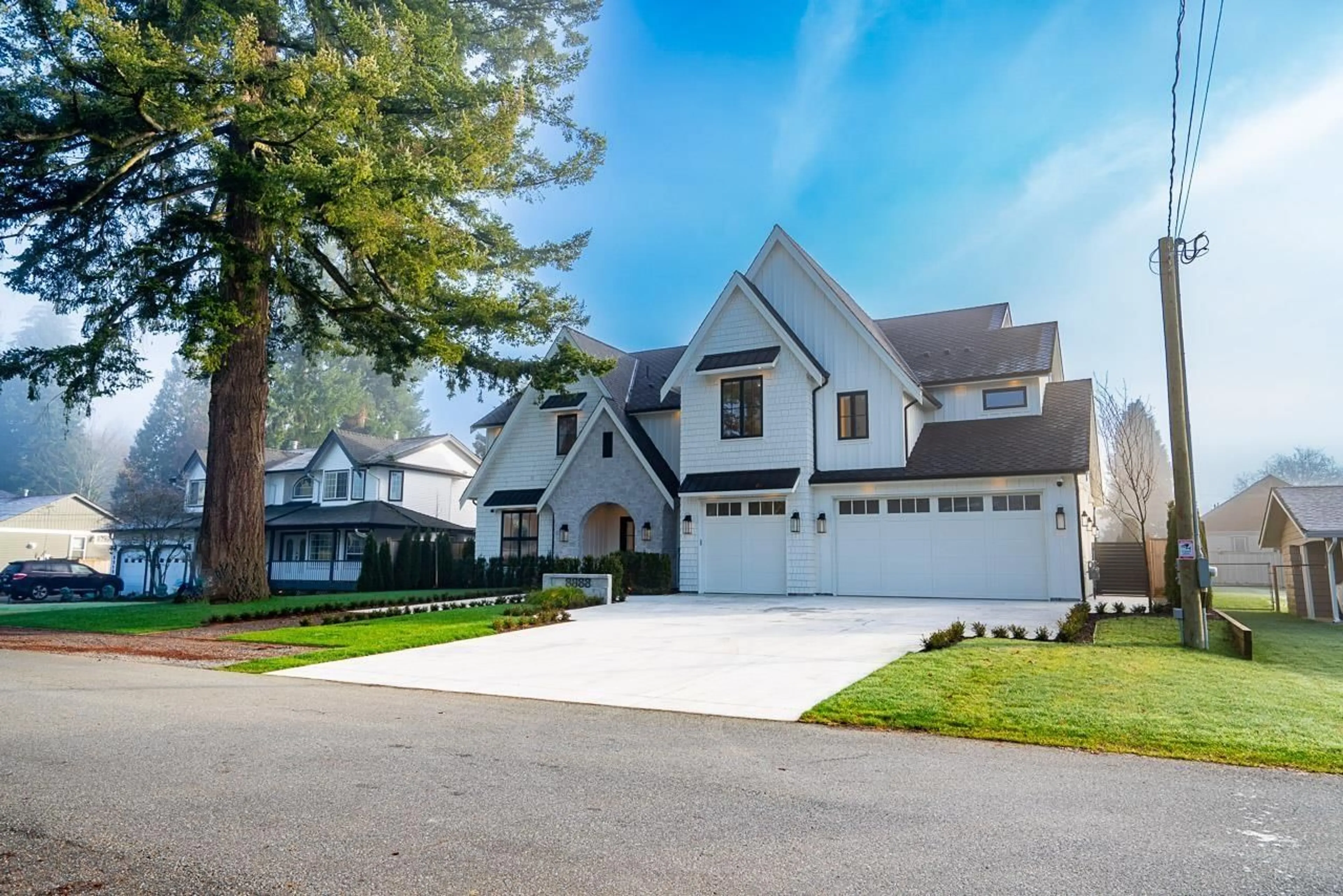 Home with vinyl exterior material, street for 8888 HADDEN STREET, Langley British Columbia V1M2R6